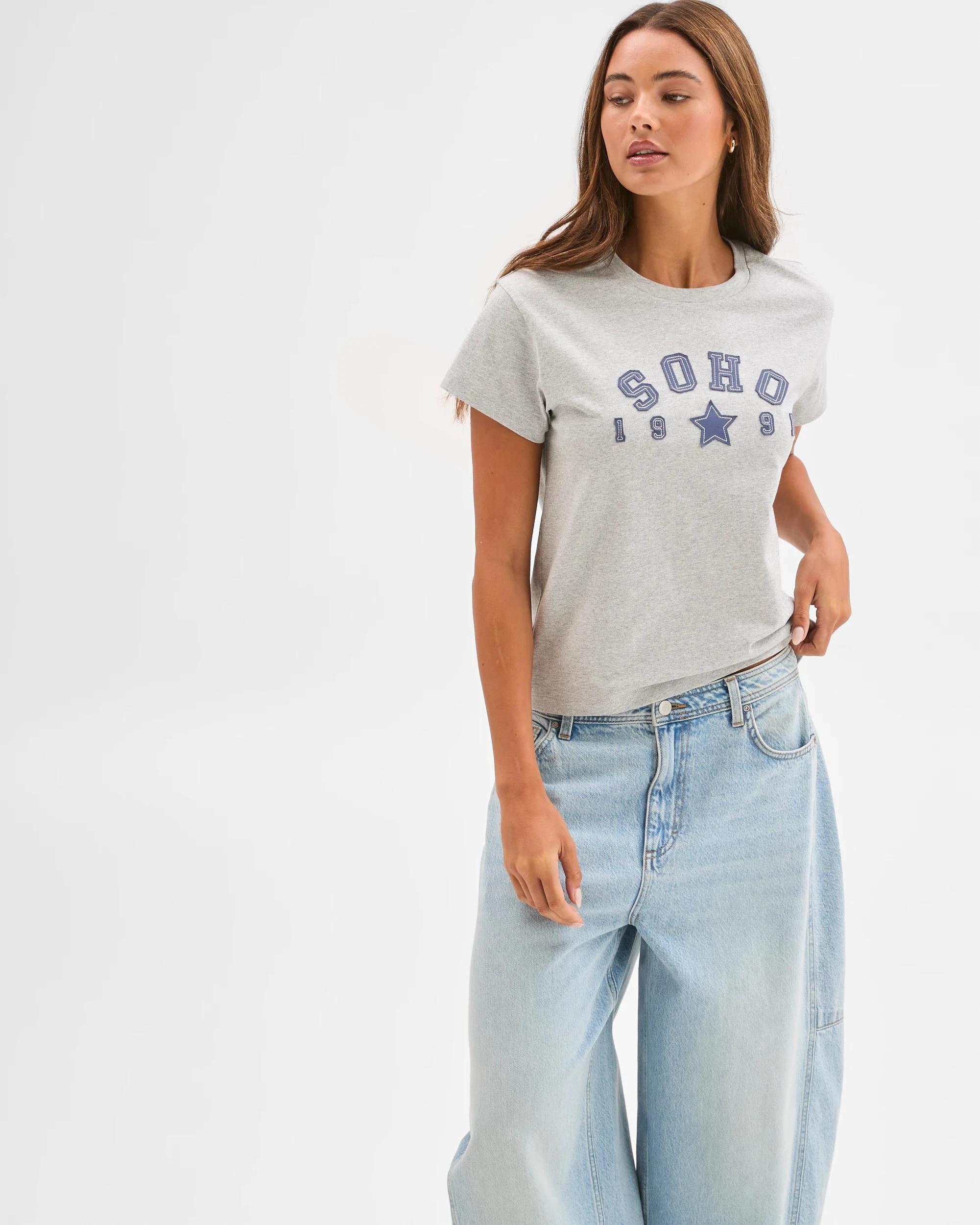 5 Lily Loves Australian Cotton Slim Fit Basic T-Shirt SOHO, 5 of 7