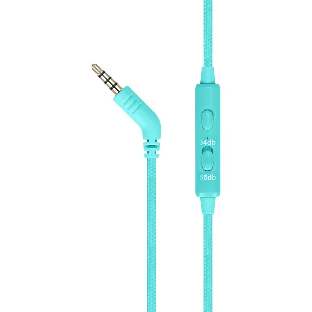 5 BONELK Comfort Kids Wired Headphones Teal/Purple, 5 of 7