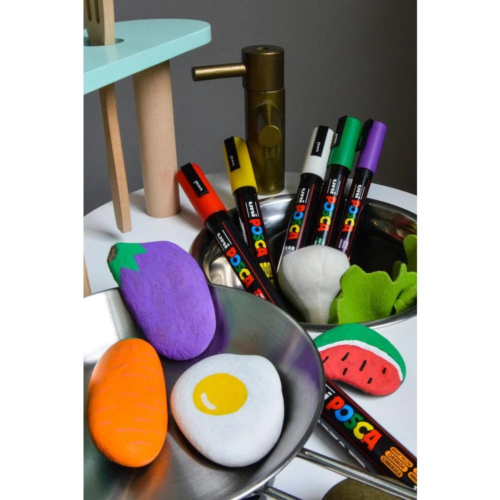 8 POSCA PC-5M Paint Markers Assorted 16 Pack, 8 of 10