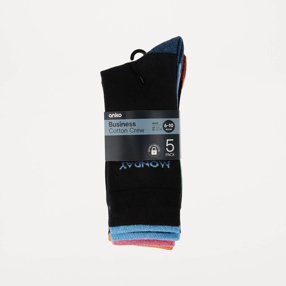 3 5 Pack Business Socks DAILY WORD, 3 of 3