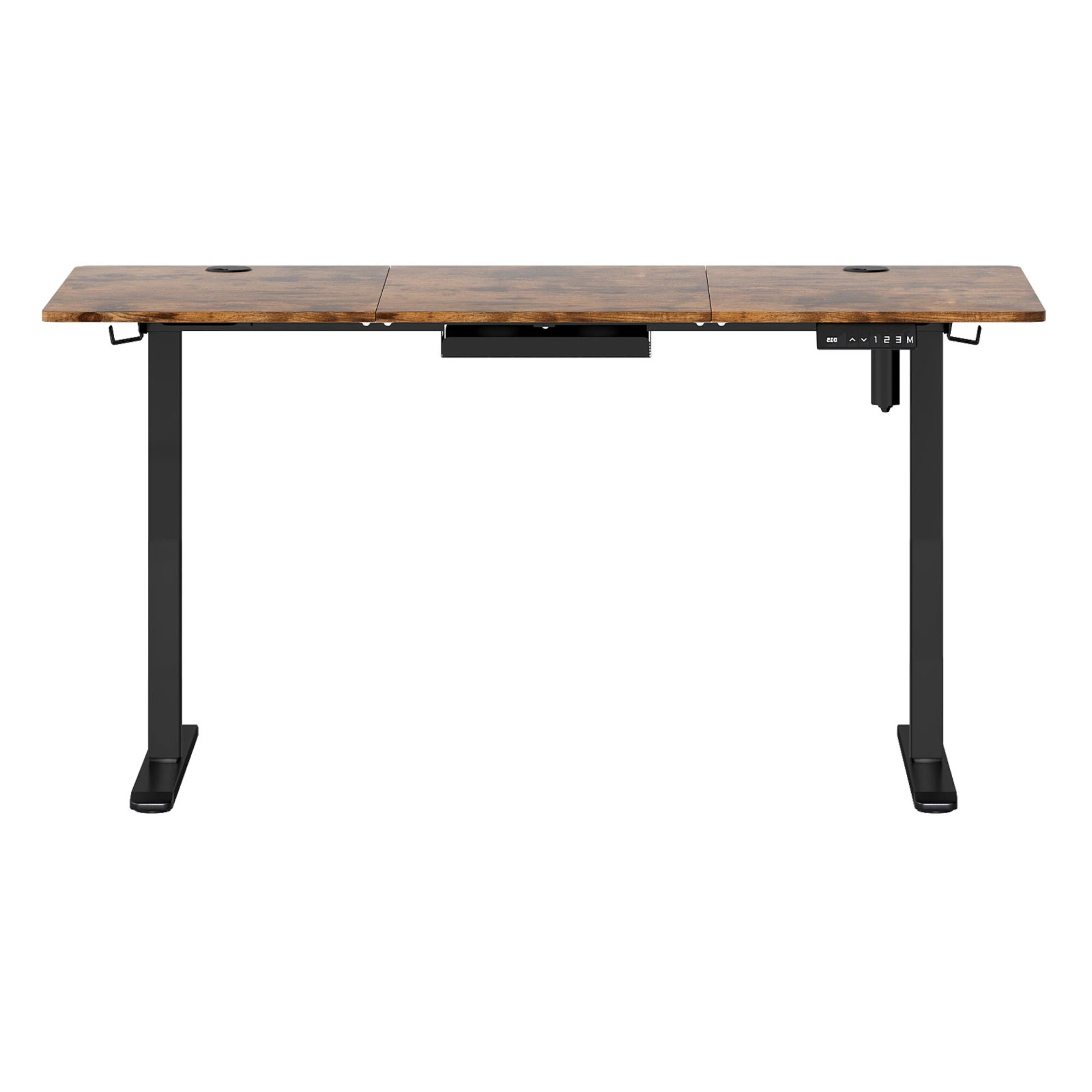 2 Levede Electric Standing Desk 140cm Oak, 2 of 9