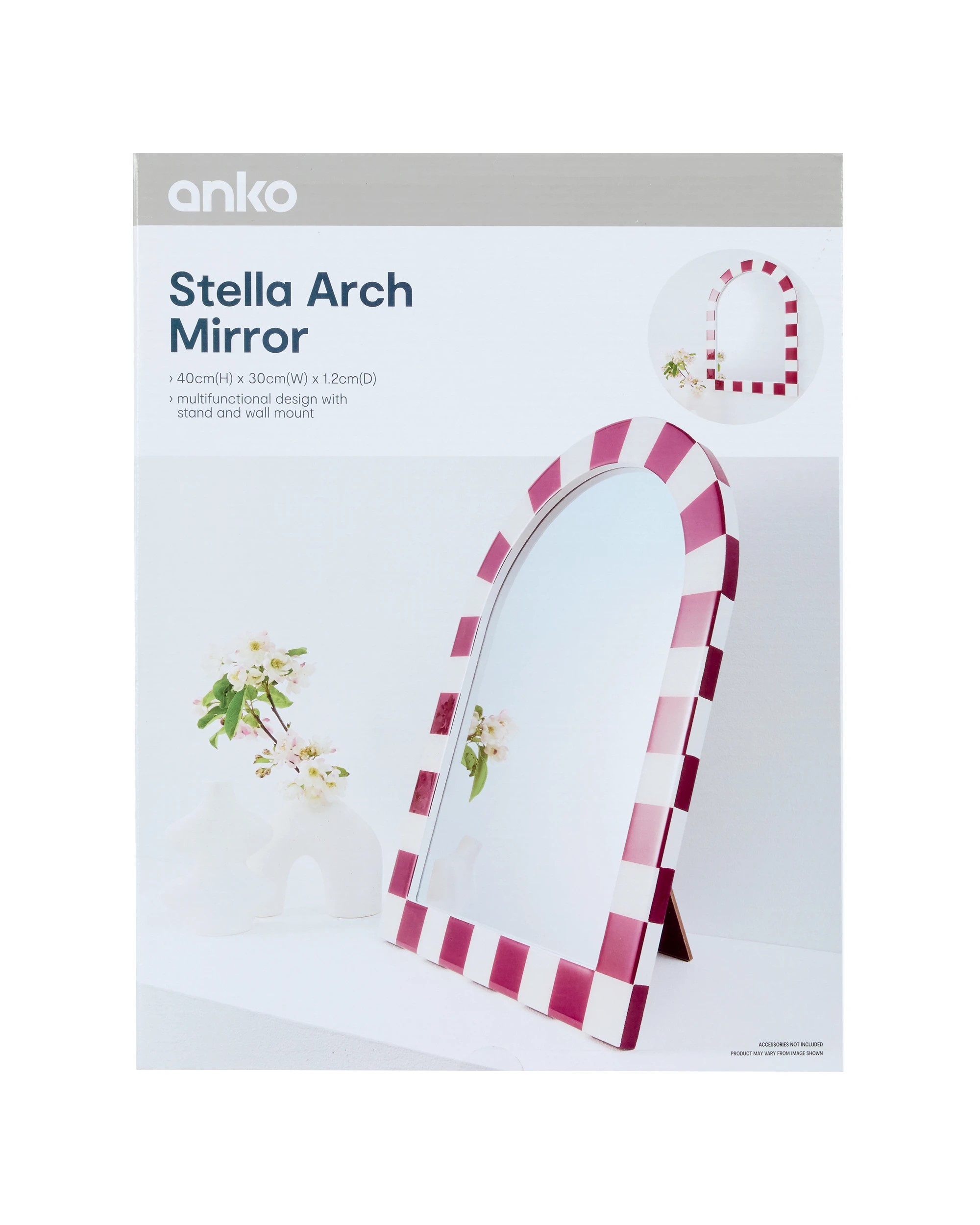 10 Stella Arch Mirror - 40cm x 30cm, 10 of 10