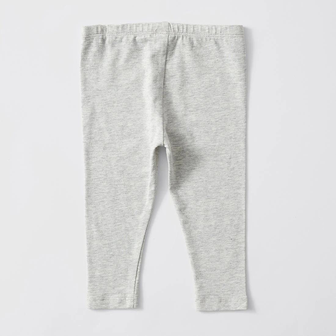 2 Target Baby Organic Cotton Leggings GREY, 2 of 3
