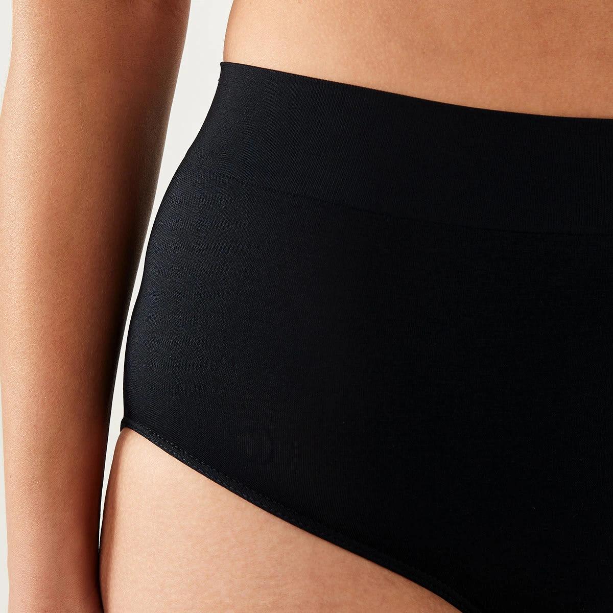 8 3 Pack Ultra Smooth Seamfree Full Briefs VIOLET CREAM PURPLE, TAN, MIDNIGHT INK, 8 of 9