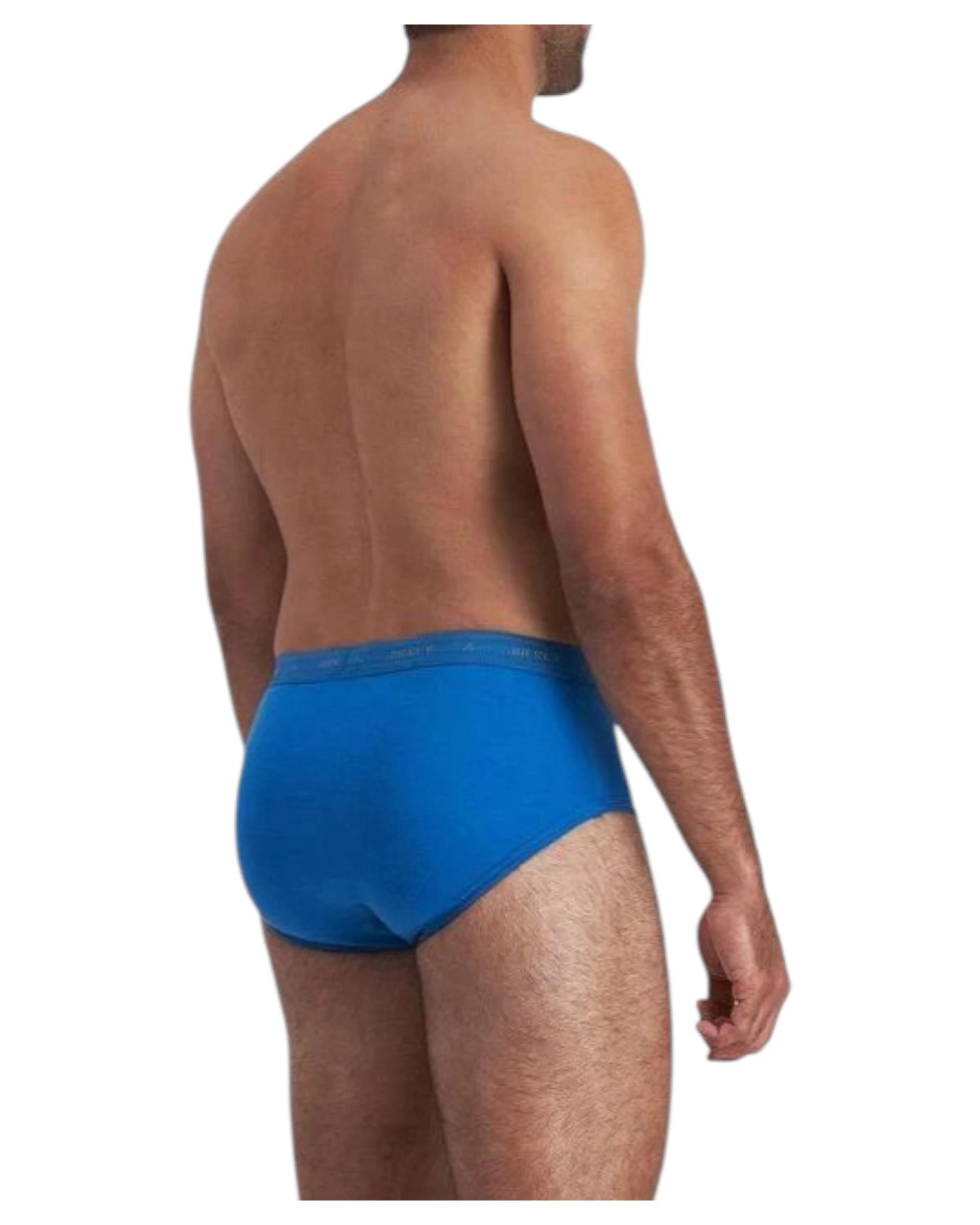 3 Jockey 4 Pack Mens Hipster Y-Front Brief Underwear BLUE, 3 of 4