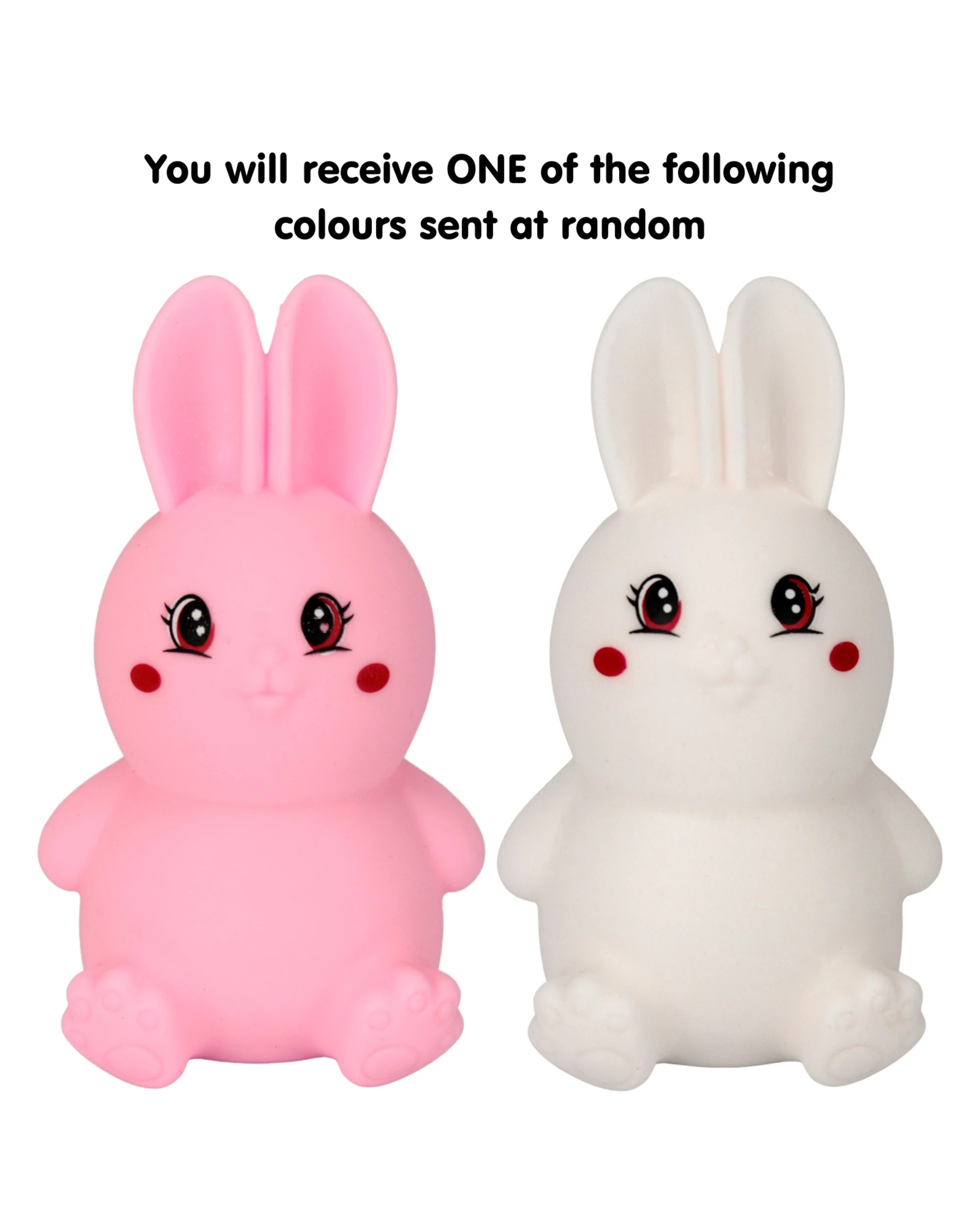 2 Artwrap Squishy Easter Bunny Toy - Assorted, 2 of 5