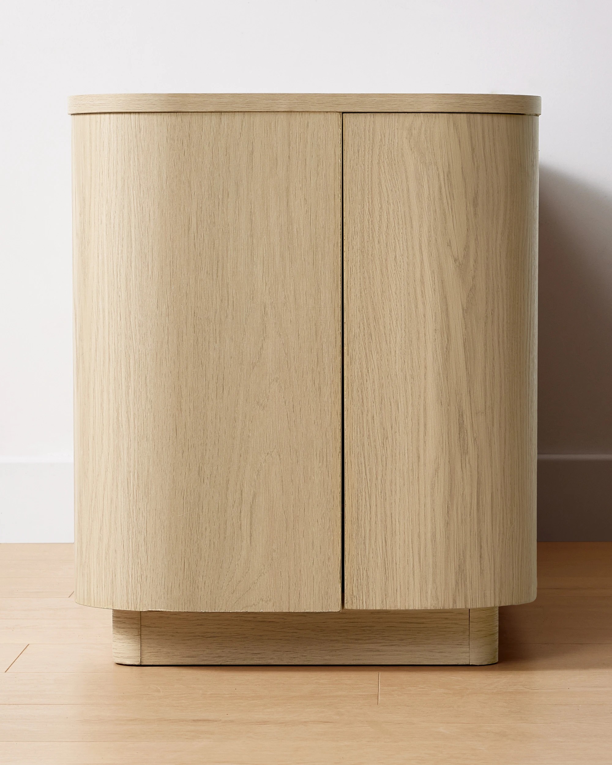 3 Miles Entertainment Unit - Light Oak, 3 of 6