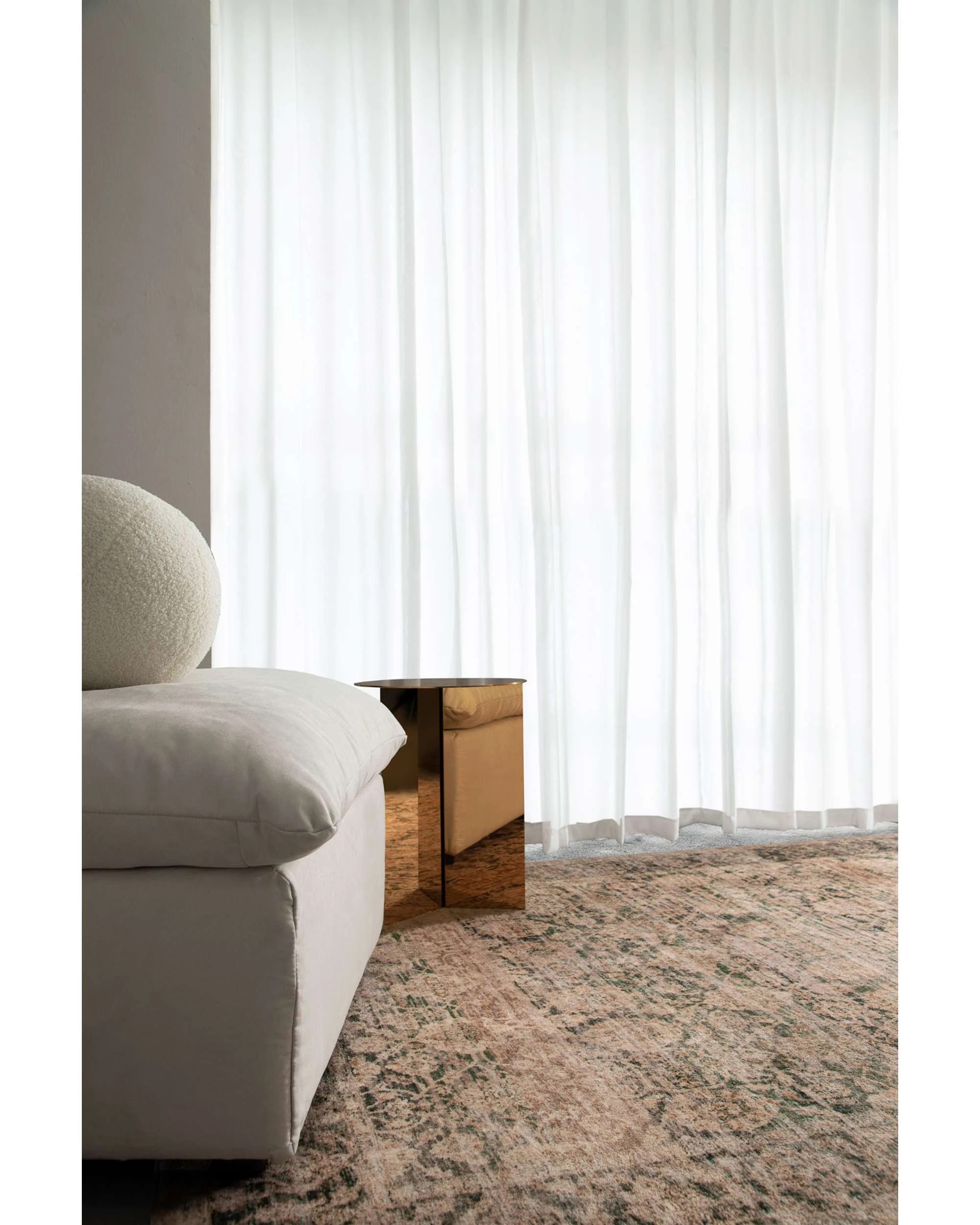 7 Loopsie Pinarli Floral Washable Rug-330cm x 240cm - Brown, 7 of 7