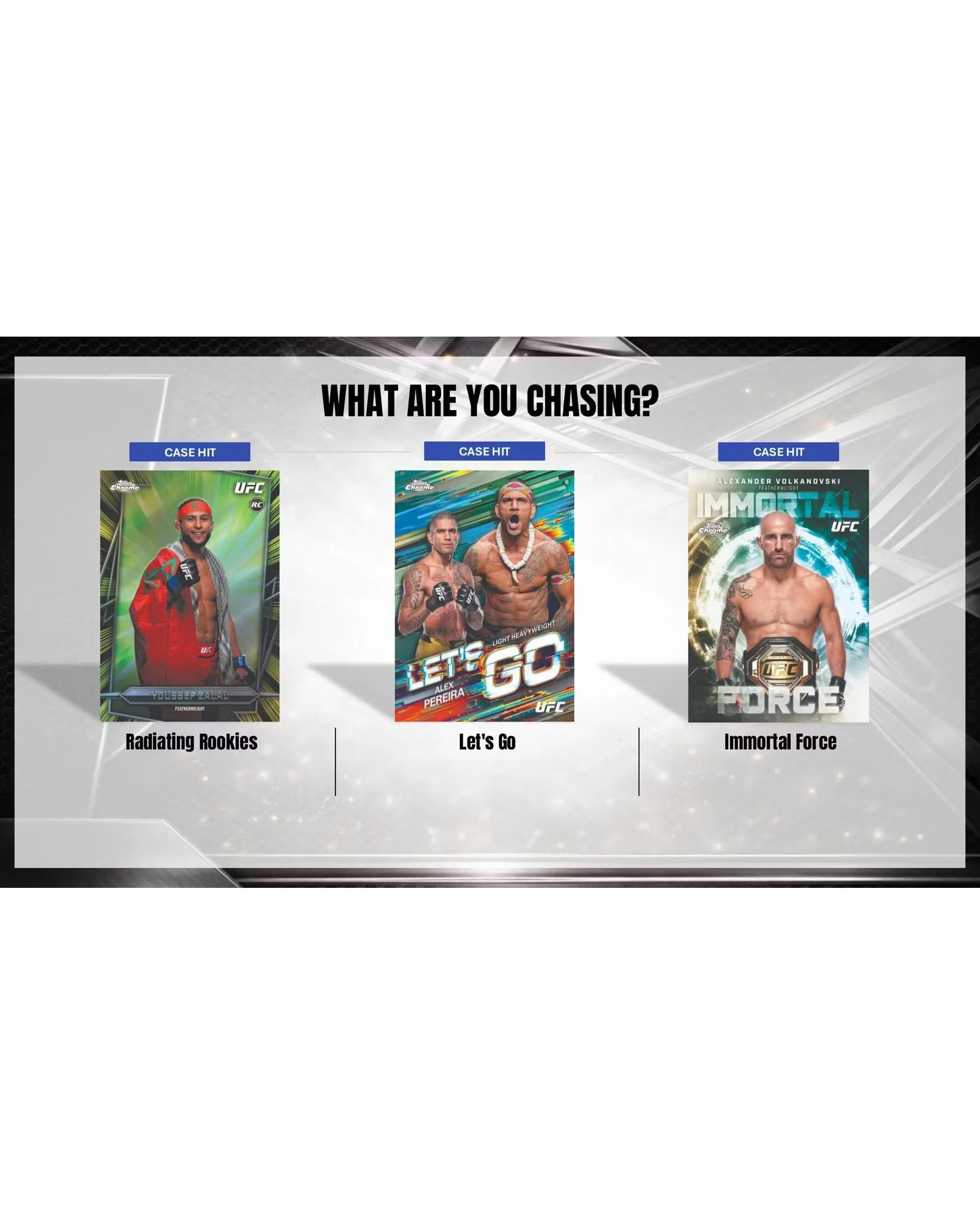 4 Topps Chrome 2026 UFC Hobby Pack, 4 of 9