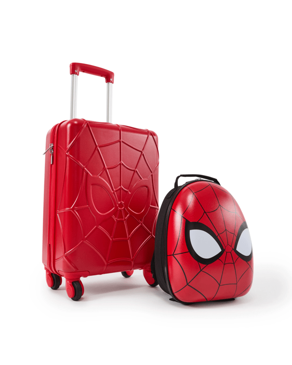 2 Piece 3D Spider-Man Luggage Set