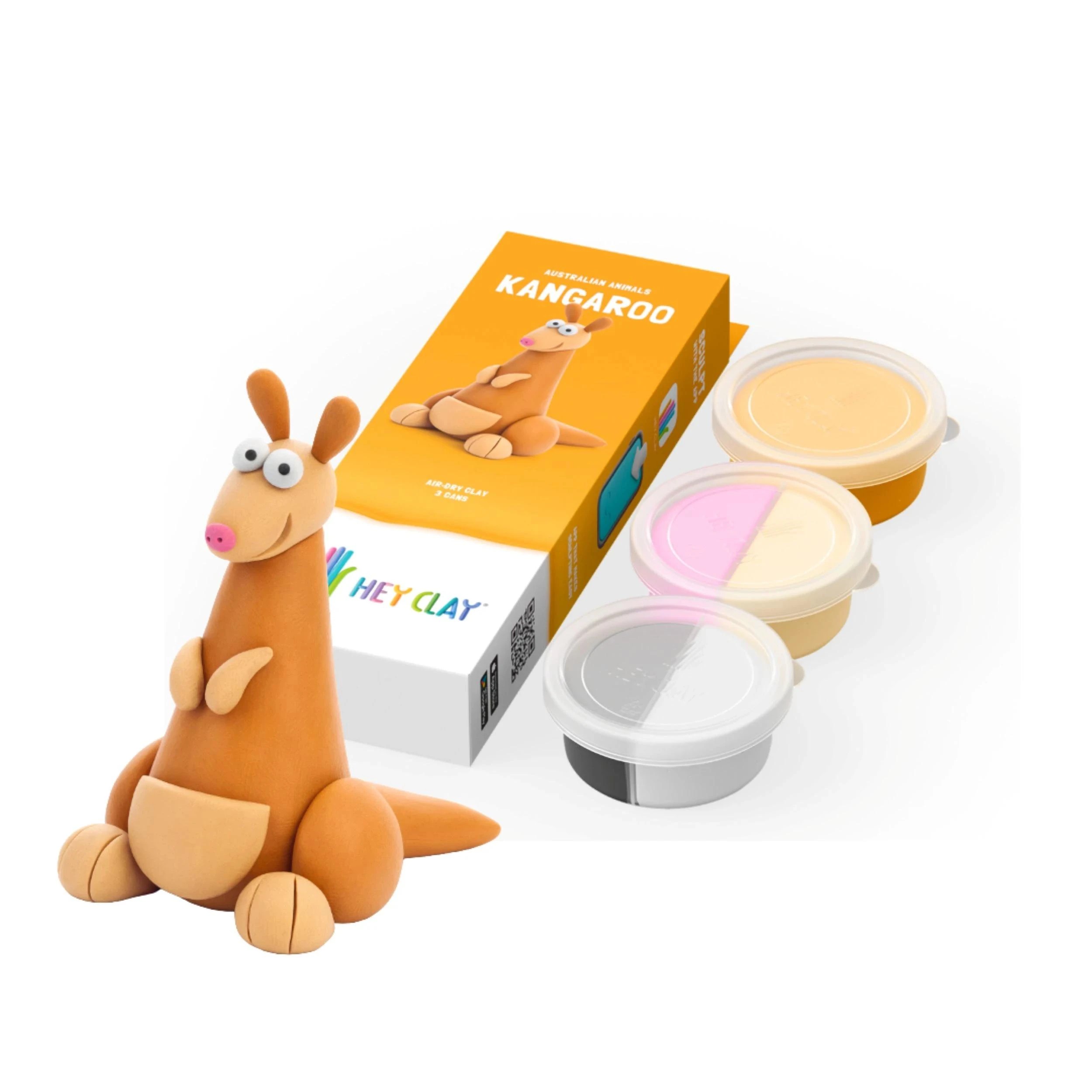 6 Hey Clay Fluffy Pets - Assorted - Multi, 6 of 7