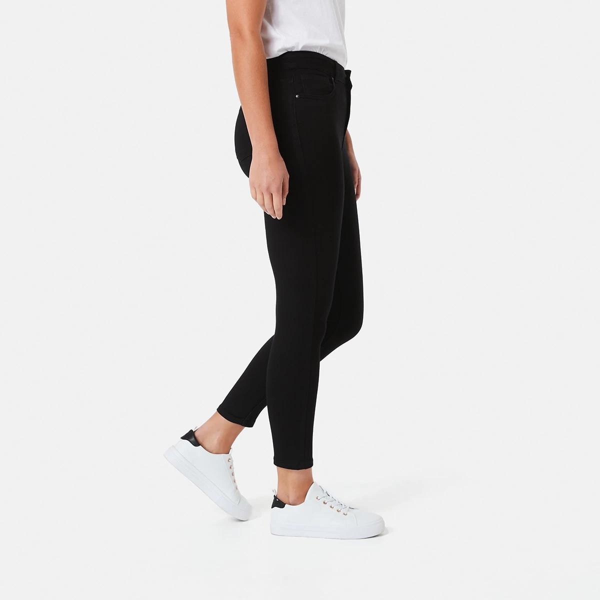 2 Soft Touch High Rise Jeans Black Wash, 2 of 4