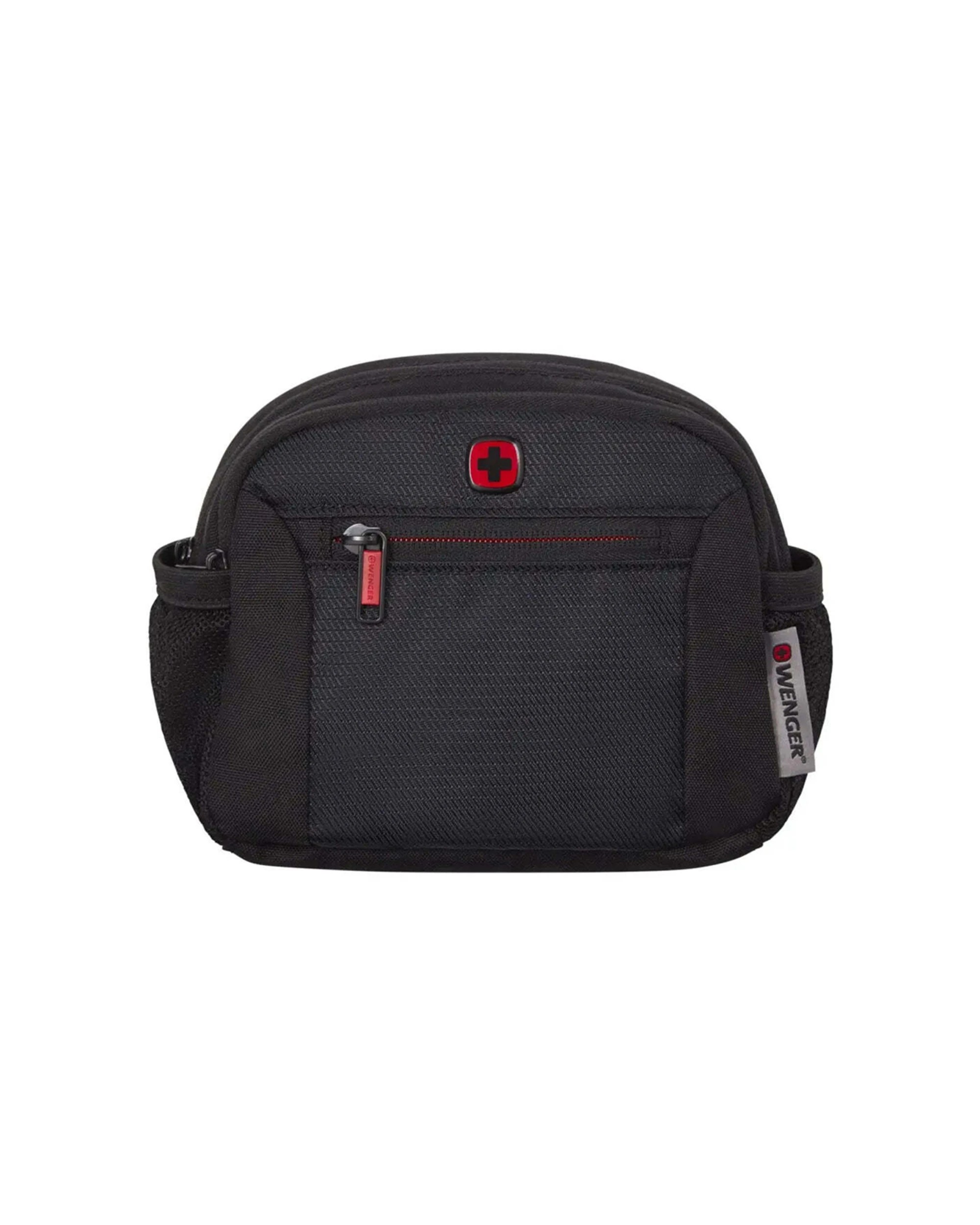 1 Wenger Standard Waist Pack with Antibacterial Pocket Compact Design - Black, 1 of 5