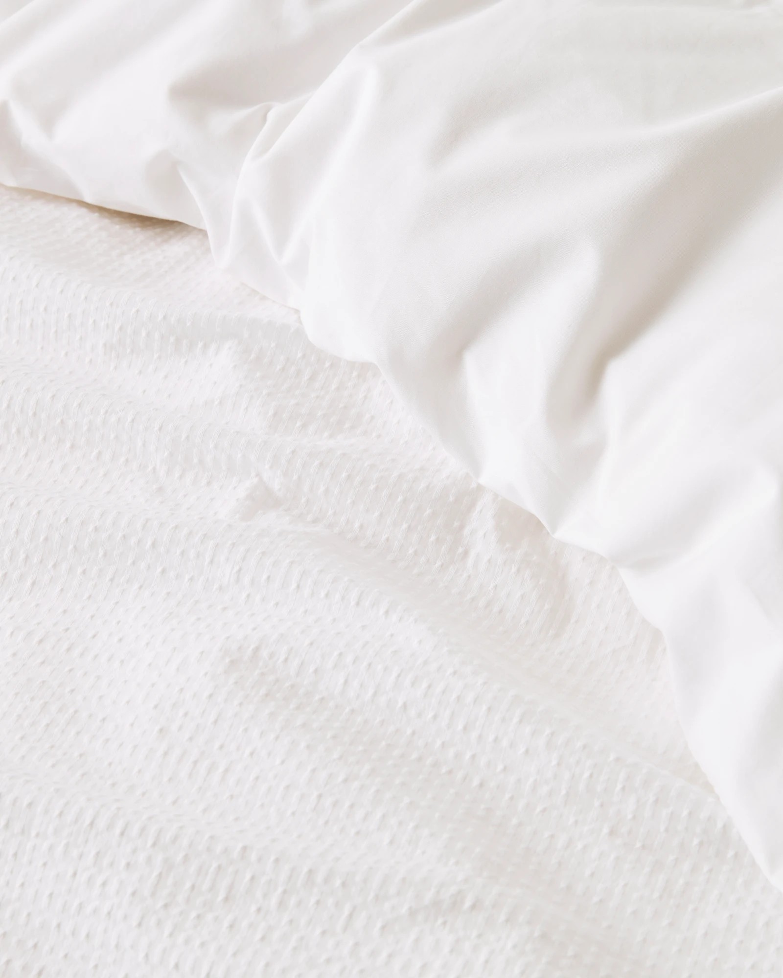 3 Target Australian Cotton Celine Jacquard Double Ruffle Quilt Cover Set
 - Single Bed
 - White, 3 of 3