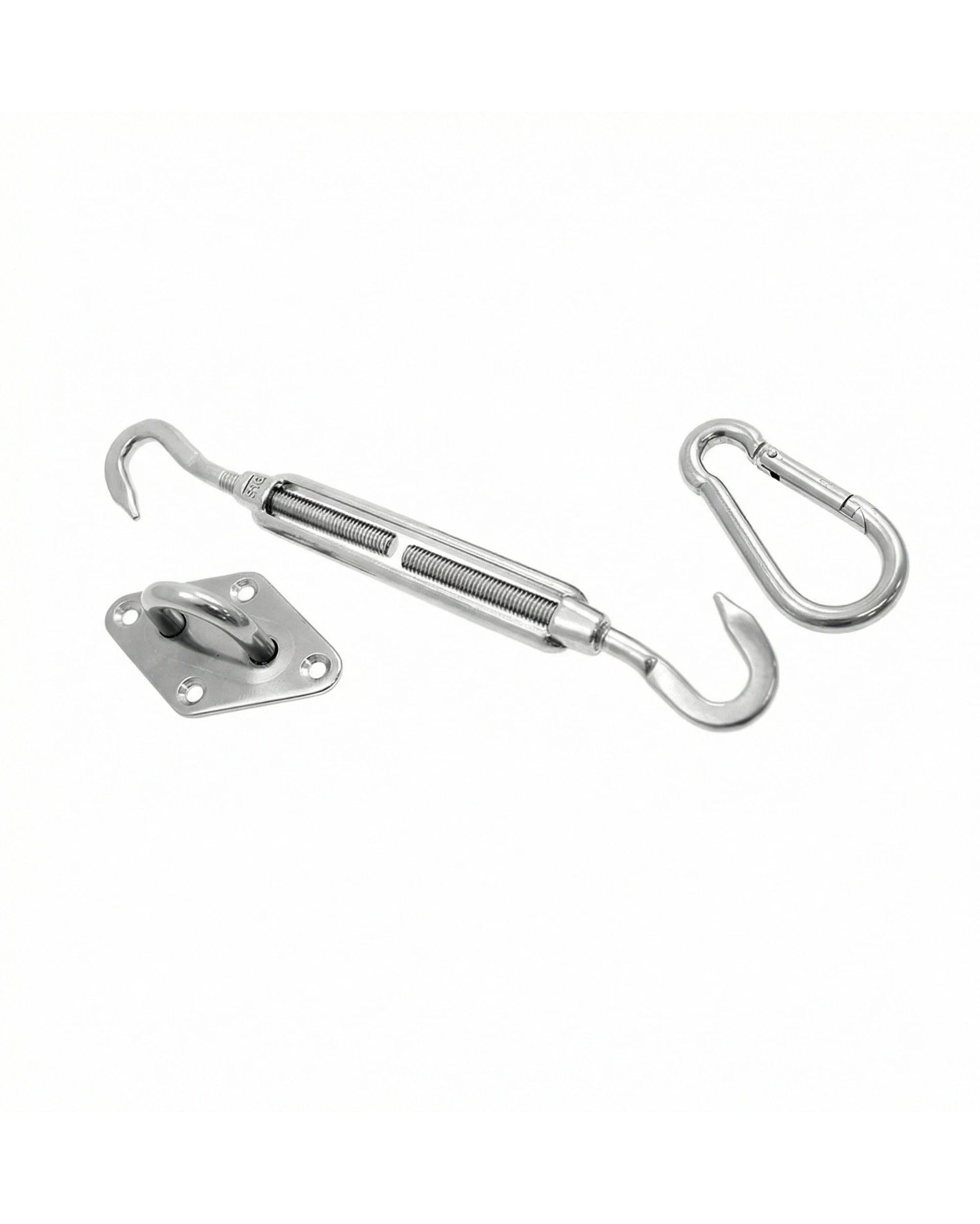 4 Wallaroo 3 x 4M Outdoor Sun Shade Sail Canopy Rectangle - Grey, 4 of 5