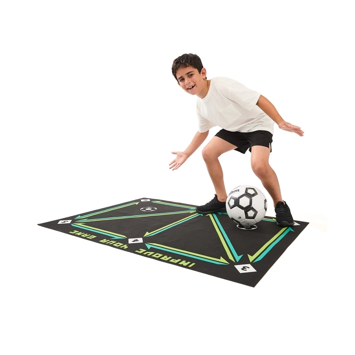 1 Soccer Training Mat, 1 of 8