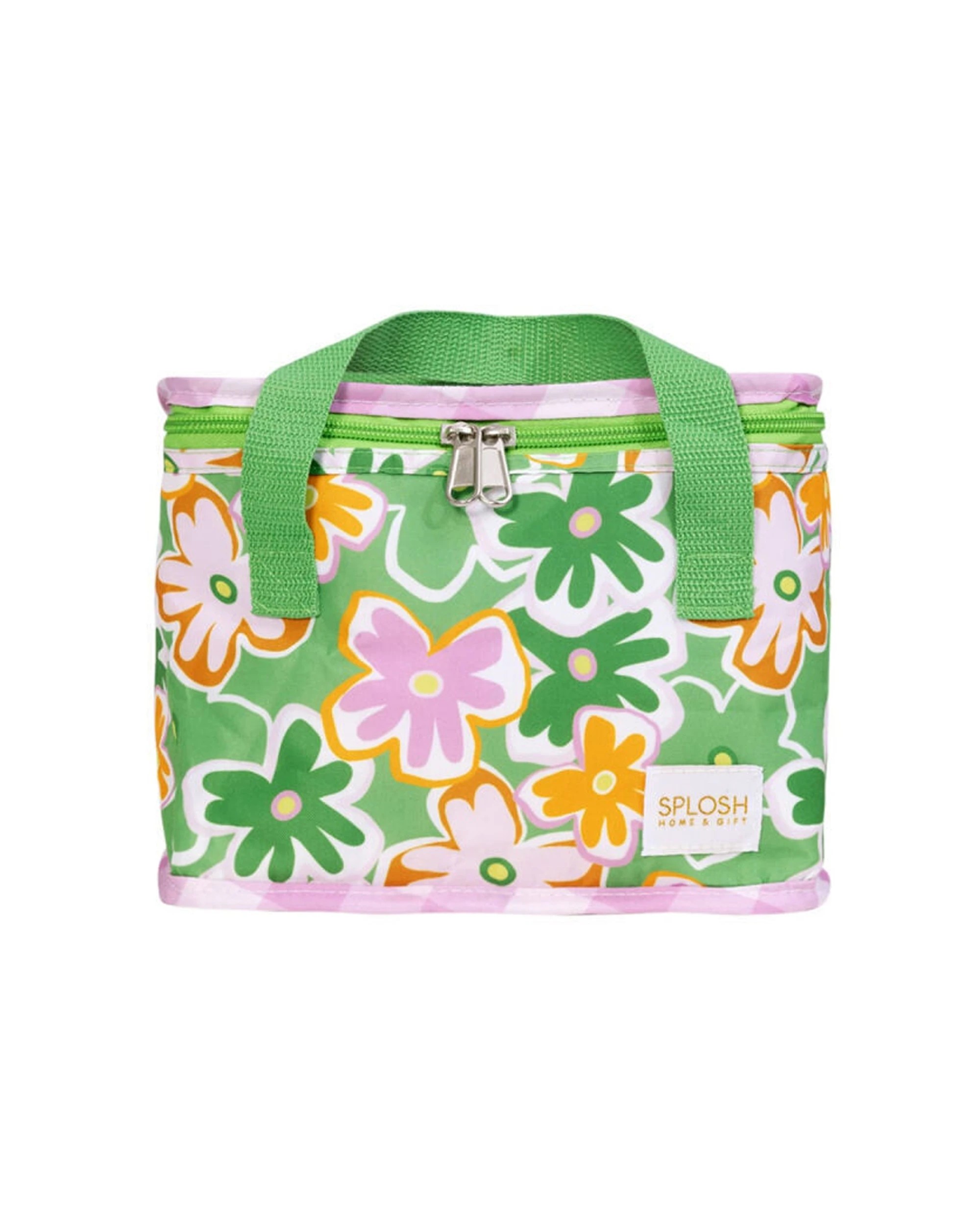5 Splosh 2PK Summer Pop Insulated Soft Lunch Bag Food & Drink Storage 24x17cm - Green, 5 of 6
