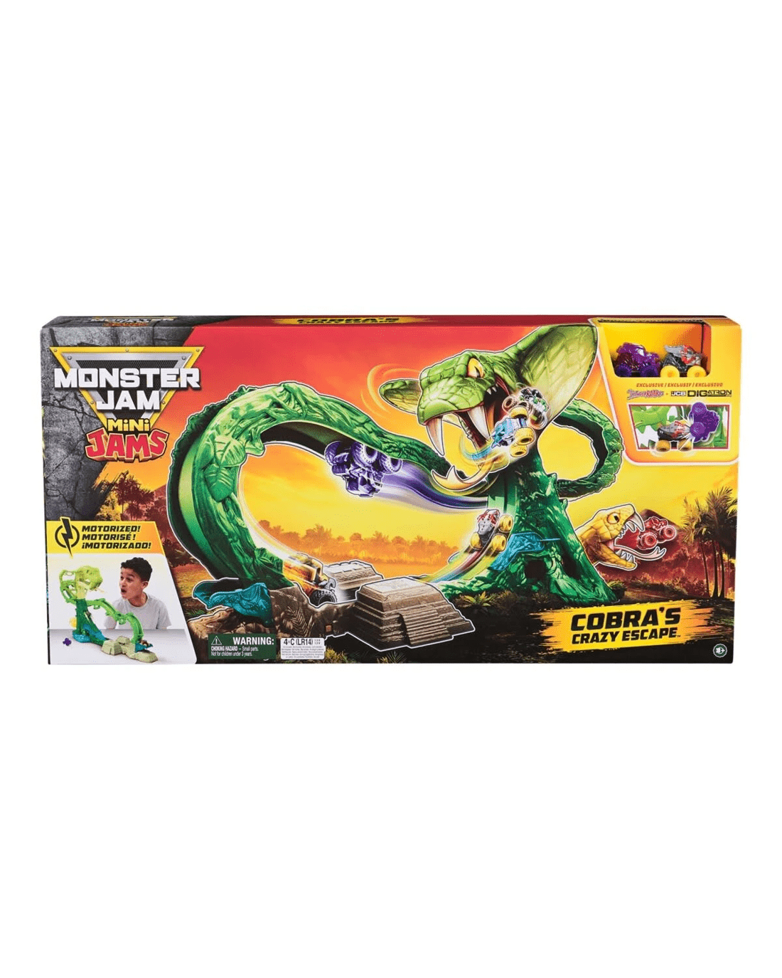 1 Monster Jam Mini Jams Cobra's Crazy Escape, 1 of 7