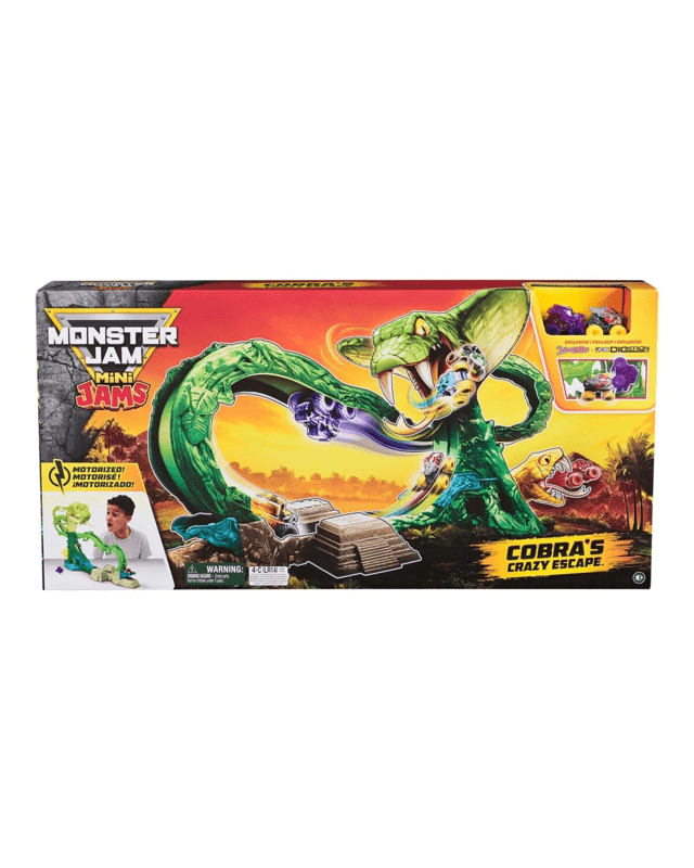 Monster Jam Mini Jams Cobra's Crazy Es