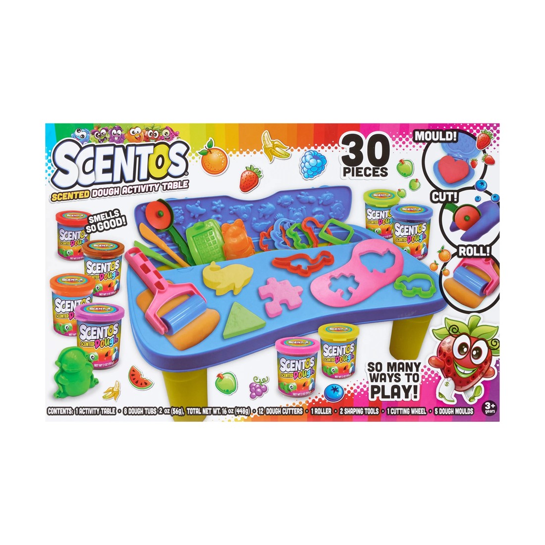 1 30 Piece Scentos Scented Dough Activity Table, 1 of 10