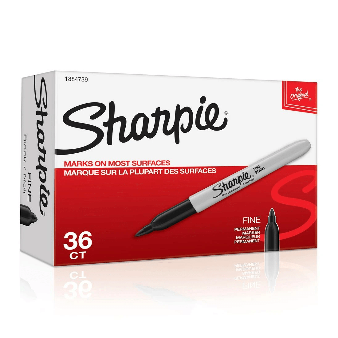 7 Sharpie Fine Permanent Markers Black 36 Pack, 7 of 7