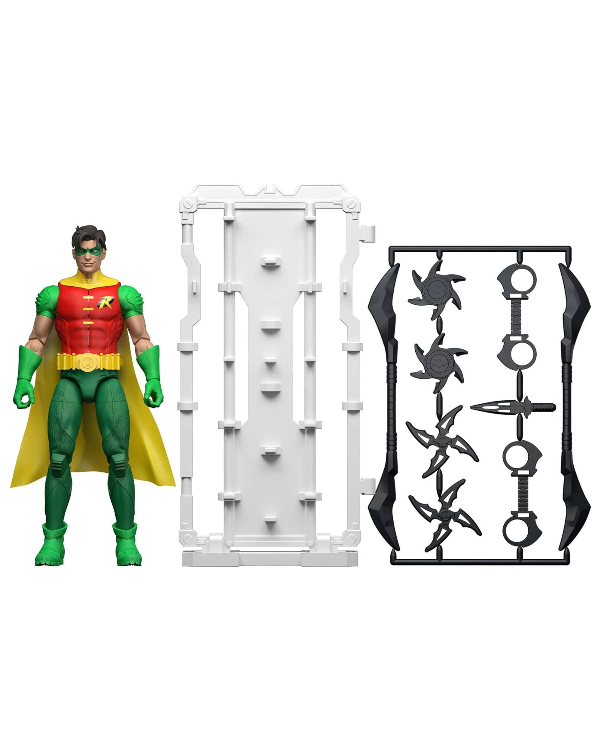 3 DC Comics Robin Premier 6 inch Action Figure, 3 of 4
