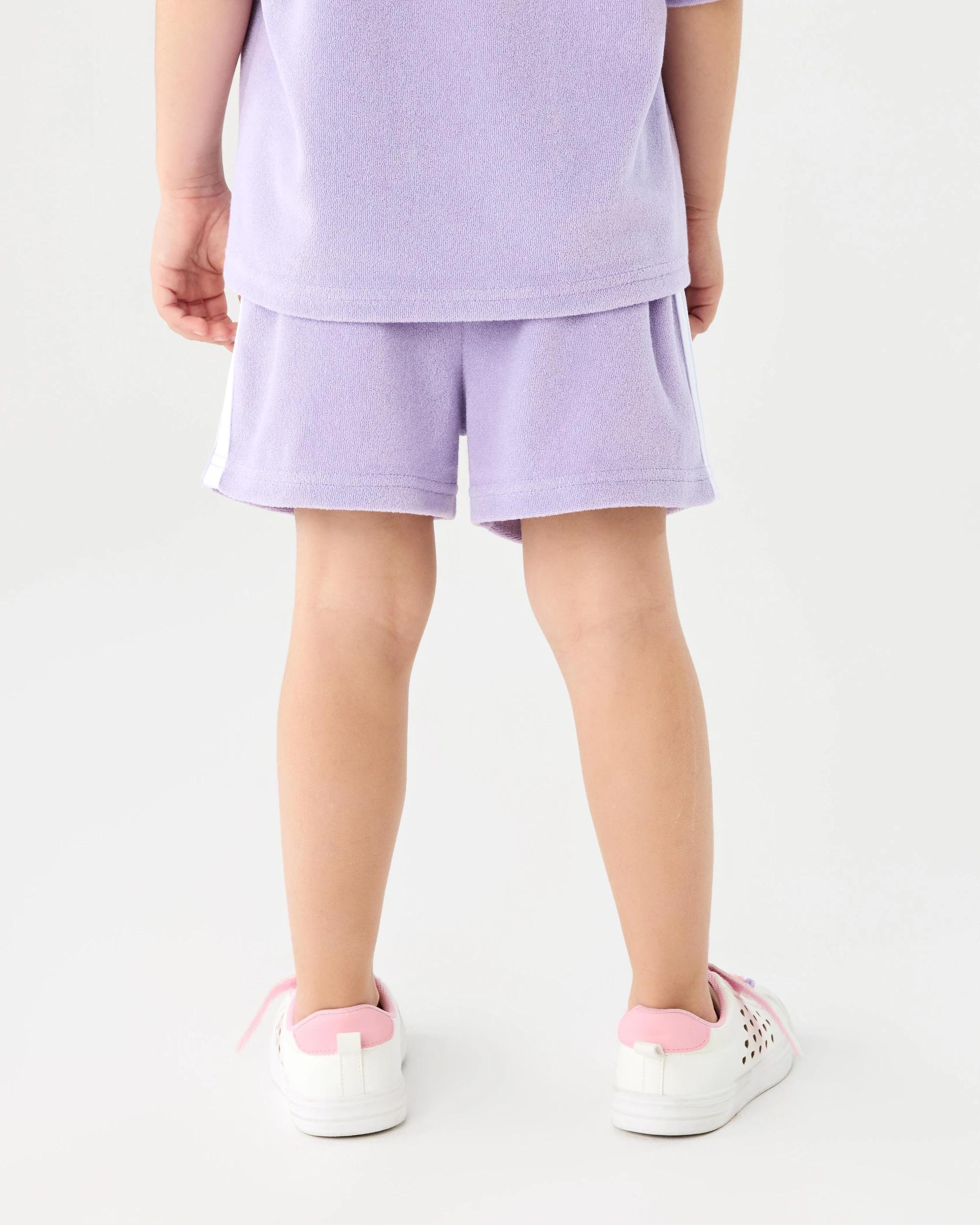 2 Terry Towelling Shorts Ptl Purple, 2 of 6