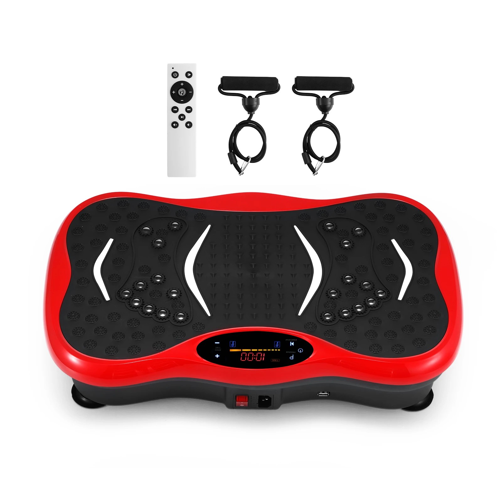 4 Ausway Vibration Plate Fitness Platform Exercise Machine, 4 of 6