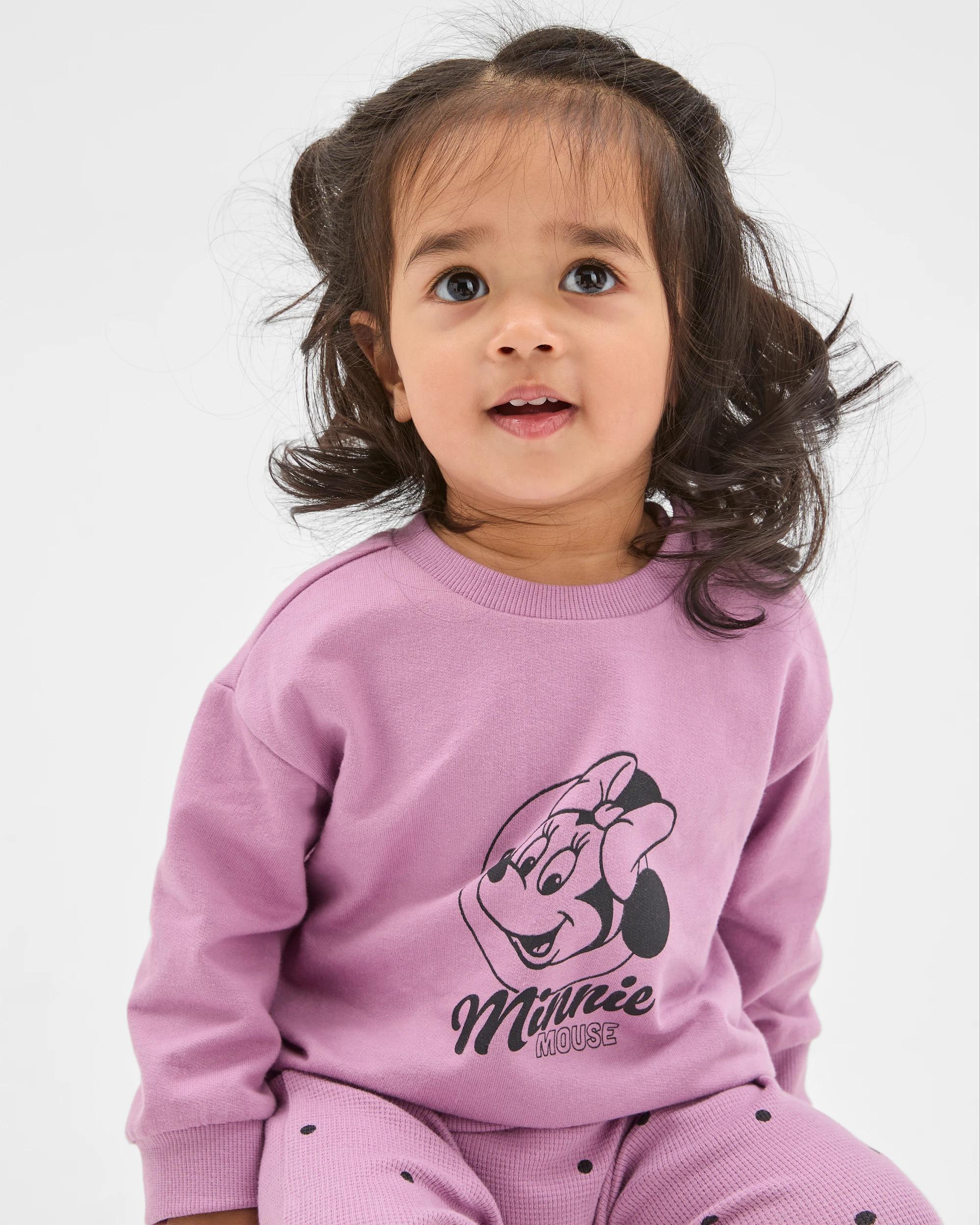 2 Disney Organic Cotton Baby Fleece Set MINNIE VALERIAN, 2 of 7
