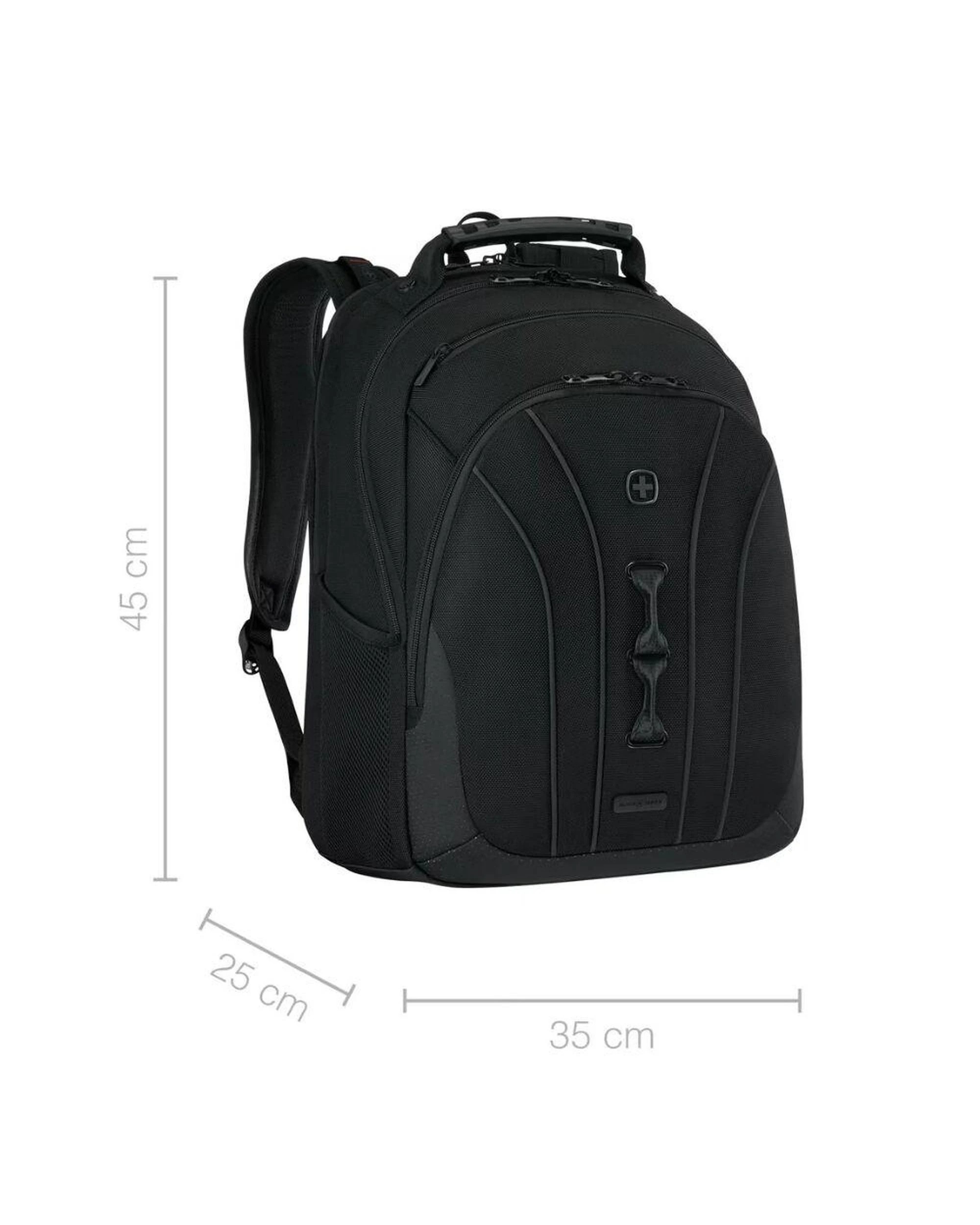 5 Wenger Legacy Black Series 16" Laptop Backpack Black, 5 of 6