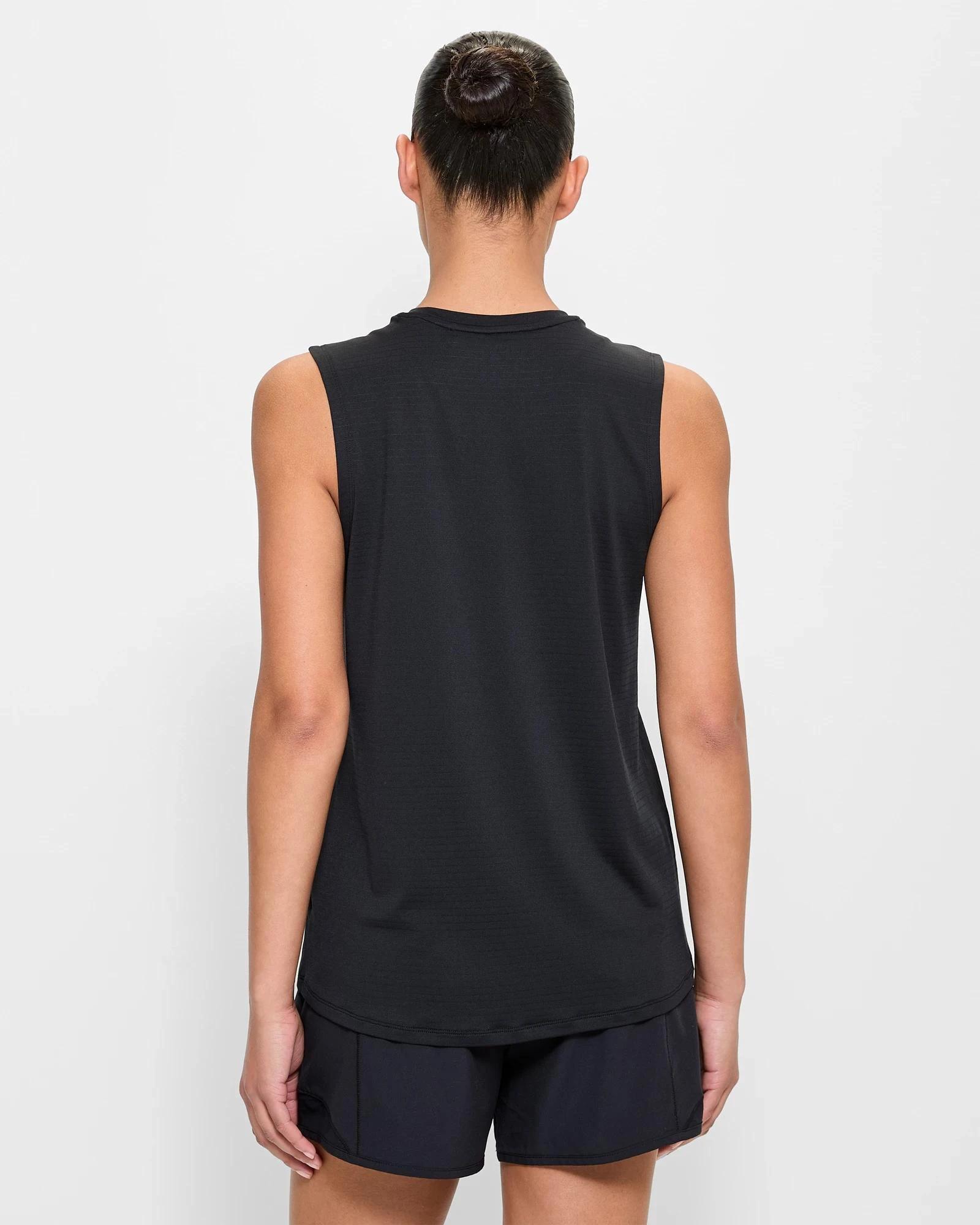 4 Target Active Performance Running Muscle Tank Top BLACK, 4 of 5