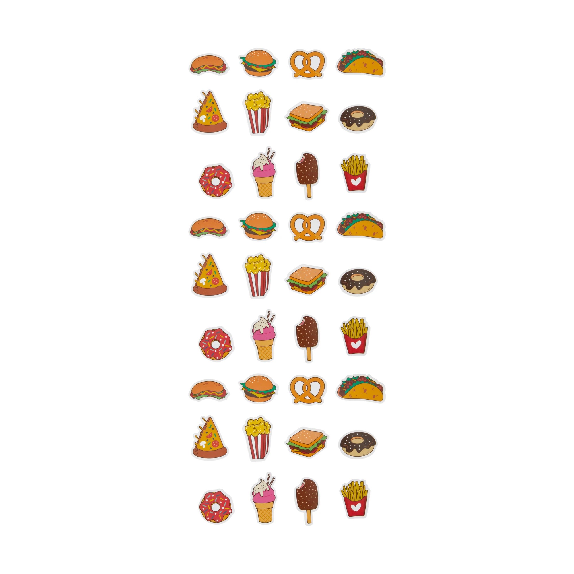 2 36 Piece Stickers - Food, 2 of 3