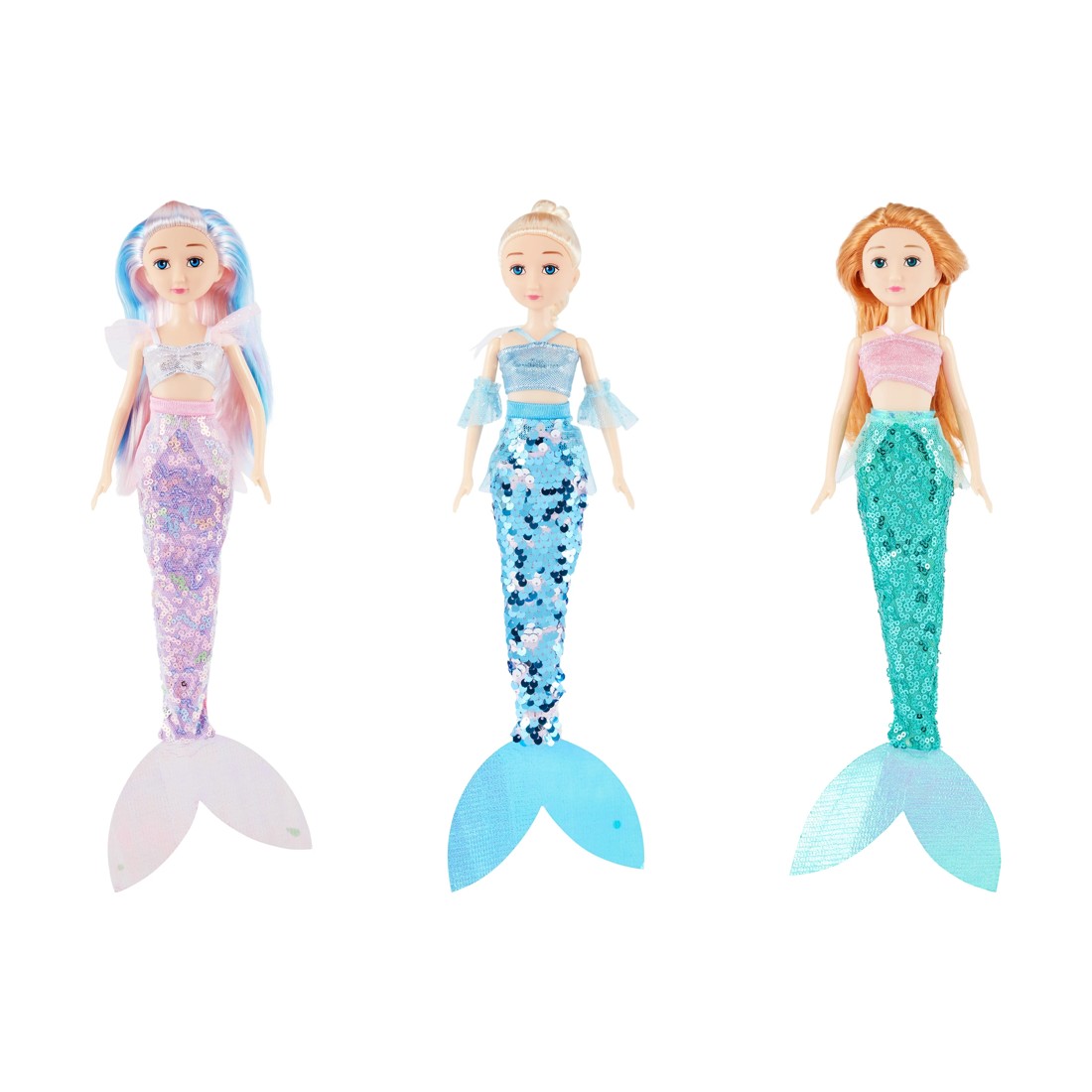 2 Mermaid Doll with Sequins - Assorted, 2 of 7