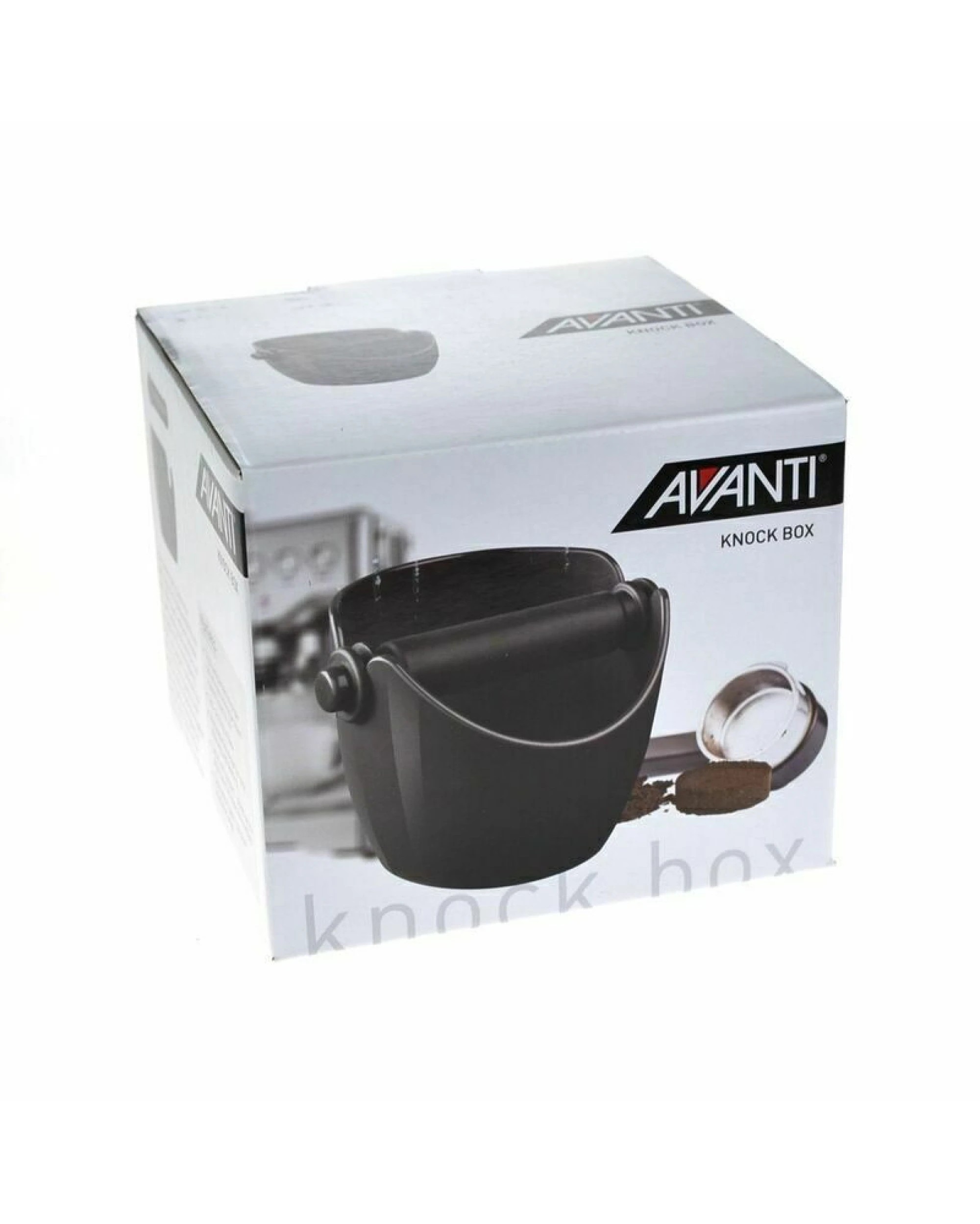 4 Avanti Coffee Espresso Grinds Waste Tamp Knock Box Bin Bucket Container - Black, 4 of 4