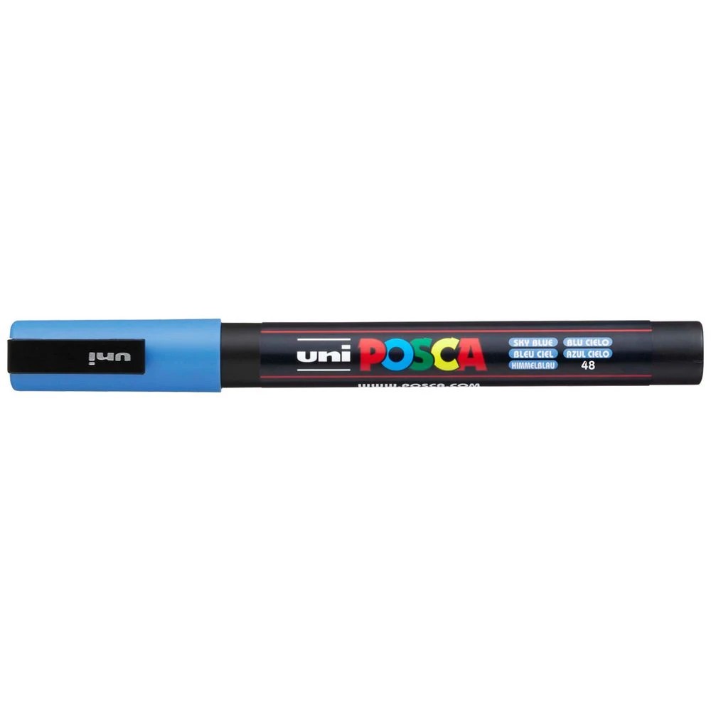 1 POSCA PC 3M Paint Marker Sky Blue, 1 of 7