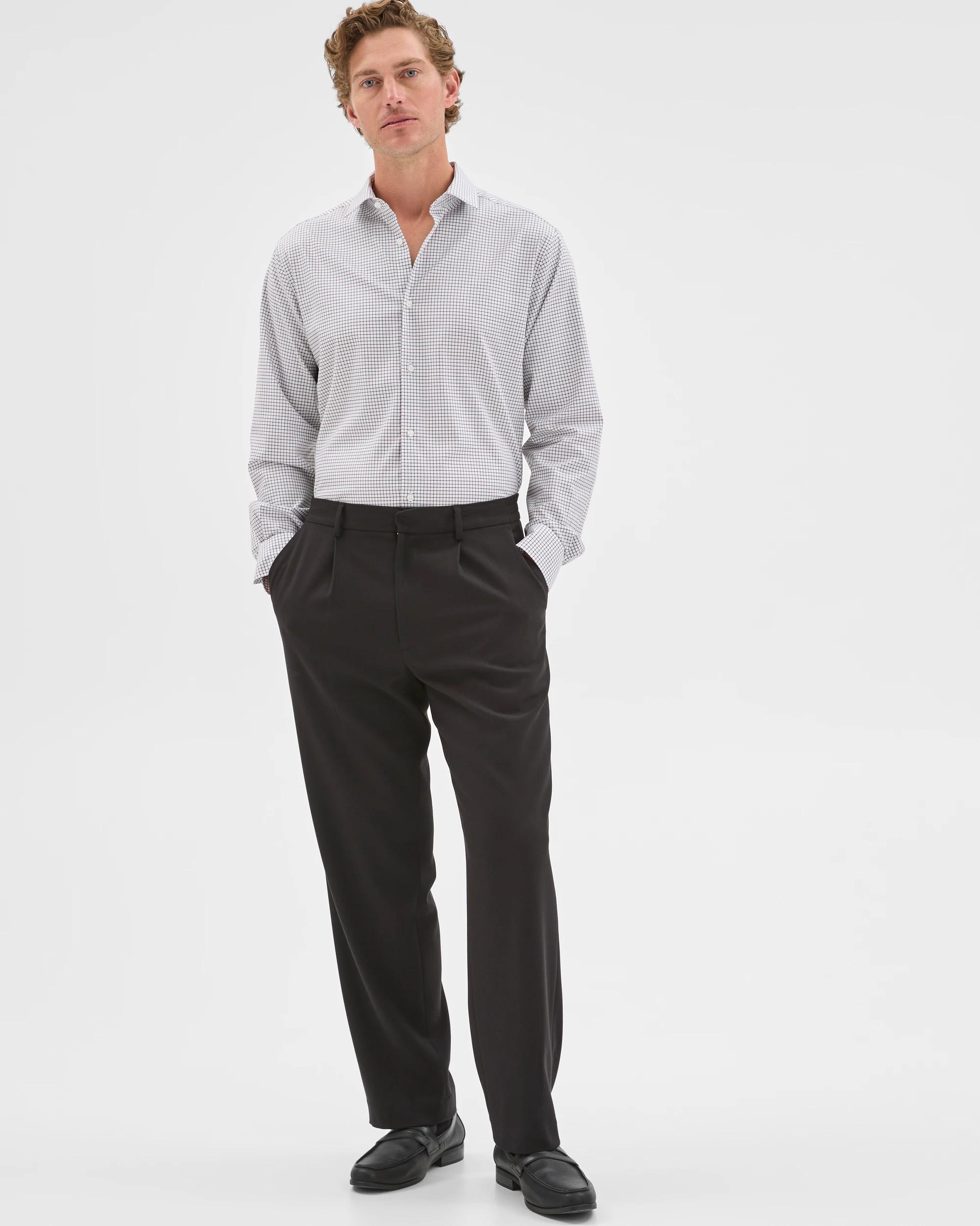 6 Preview Australian Cotton Check Business Shirt , 6 of 6