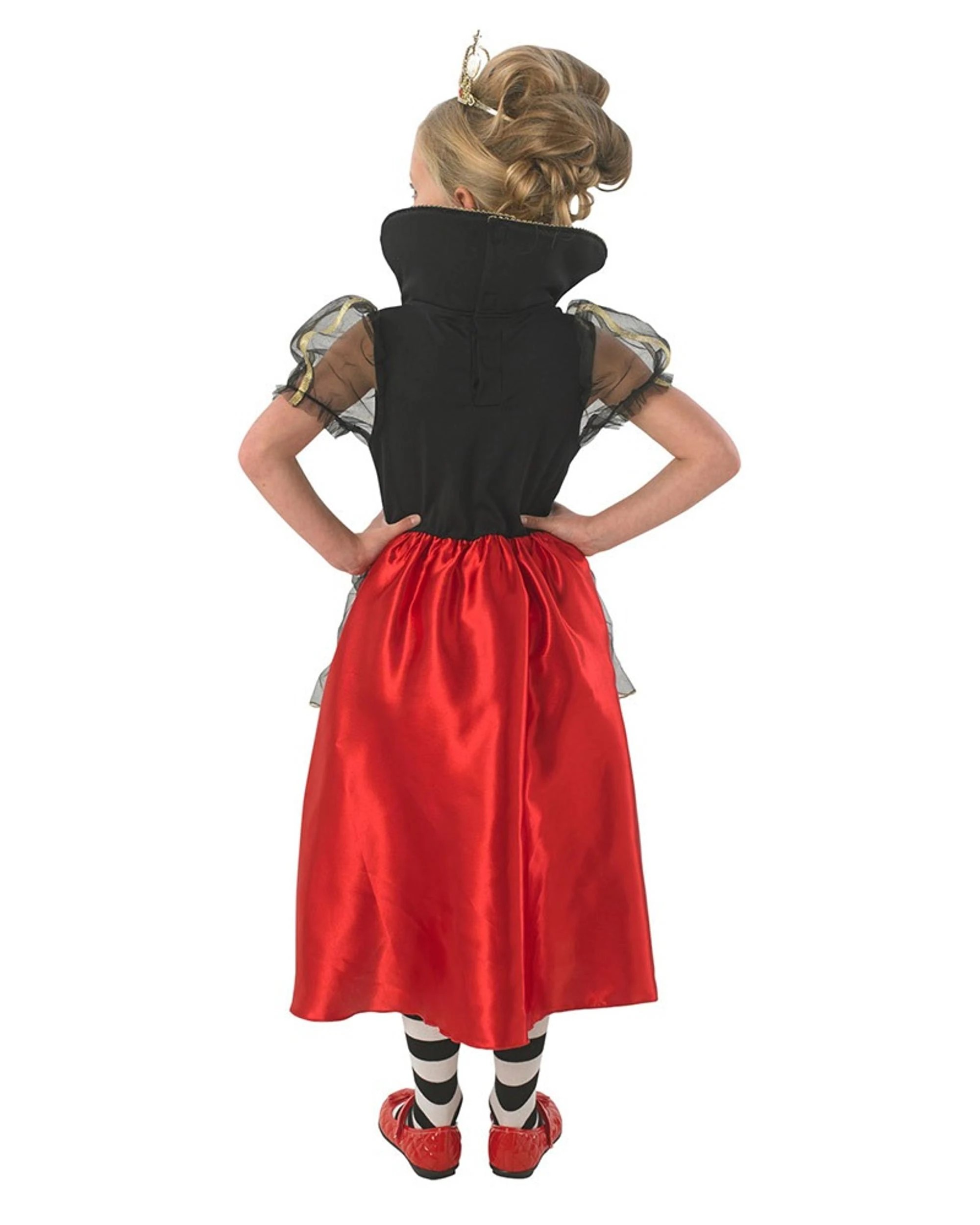 2 Alice in Wonderland Queen of Hearts Costume Size 9-10 Years, 2 of 5