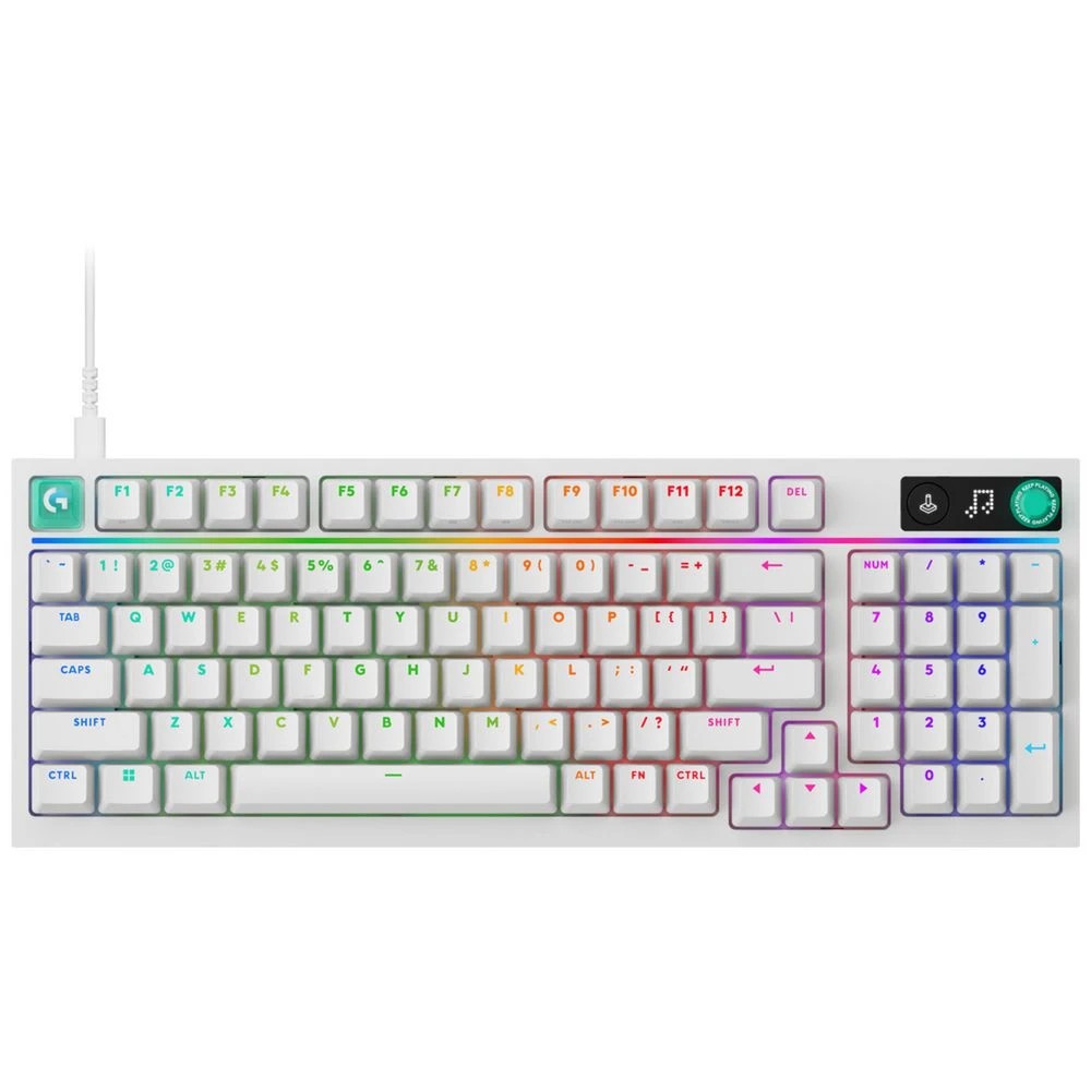 1 Logitech G316 X Mechanical Gaming Keyboard White, 1 of 9