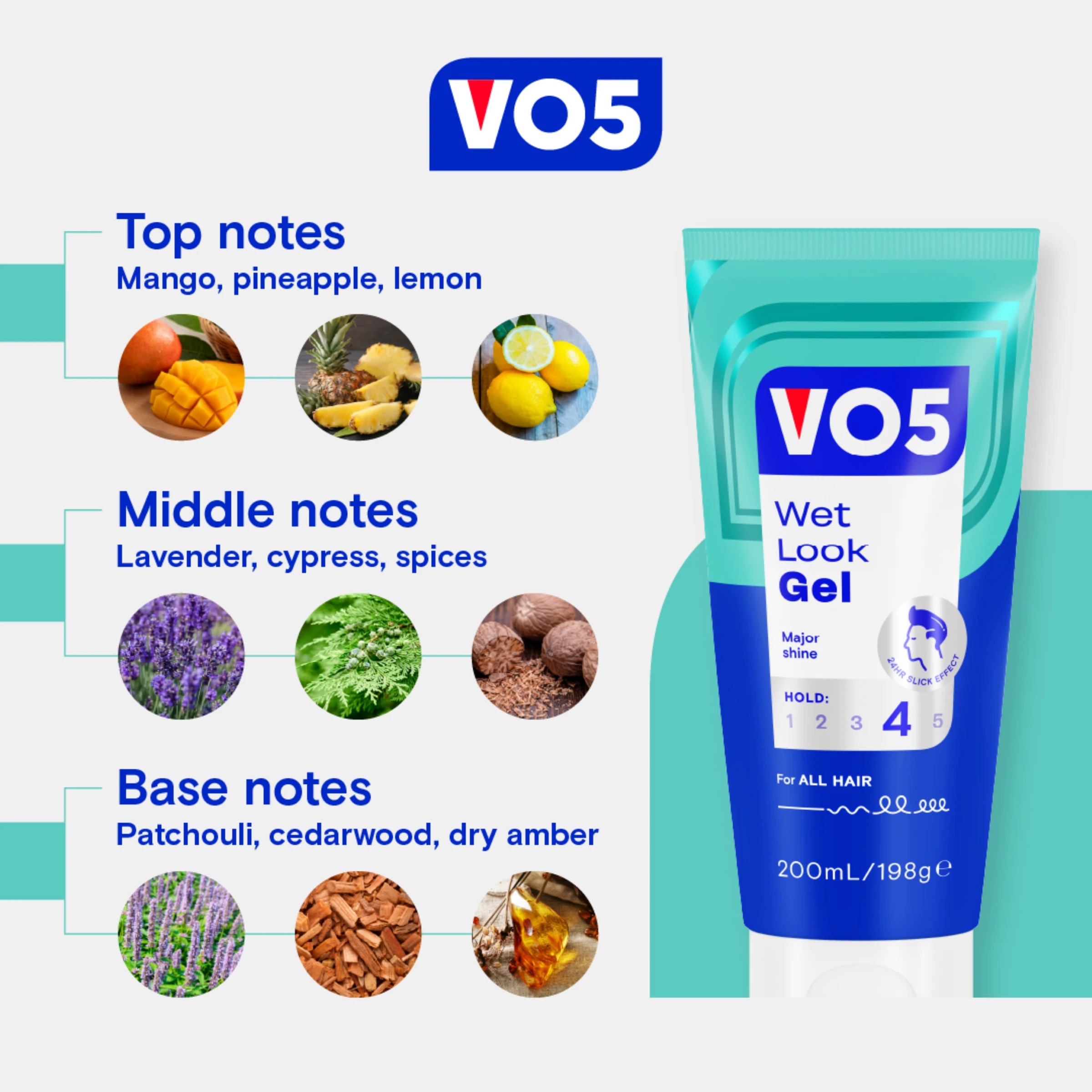 8 Vo5 Wet Look Gel 200ml, 8 of 10