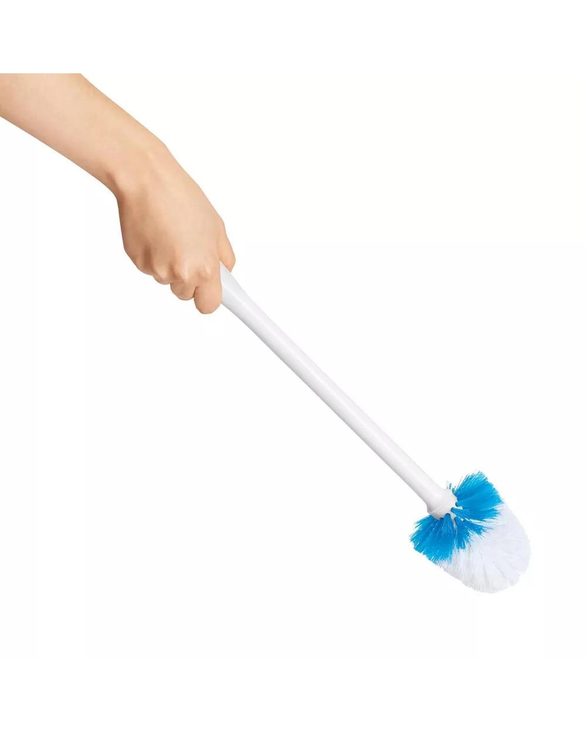 6 OXO Good Grips Compact Toilet Brush and Canister Set of 2 - White, 6 of 6