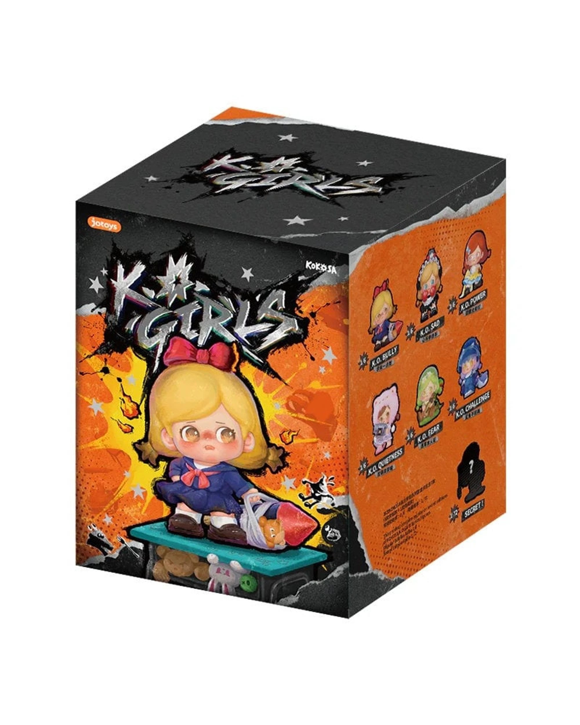 1 Jotoys KOKOSA K.O. Girls Figure Blind Box, 1 of 9