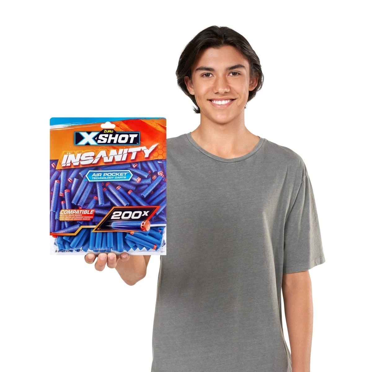 8 200 Piece Zuru X-Shot Insanity Darts Refill Pack, 8 of 8