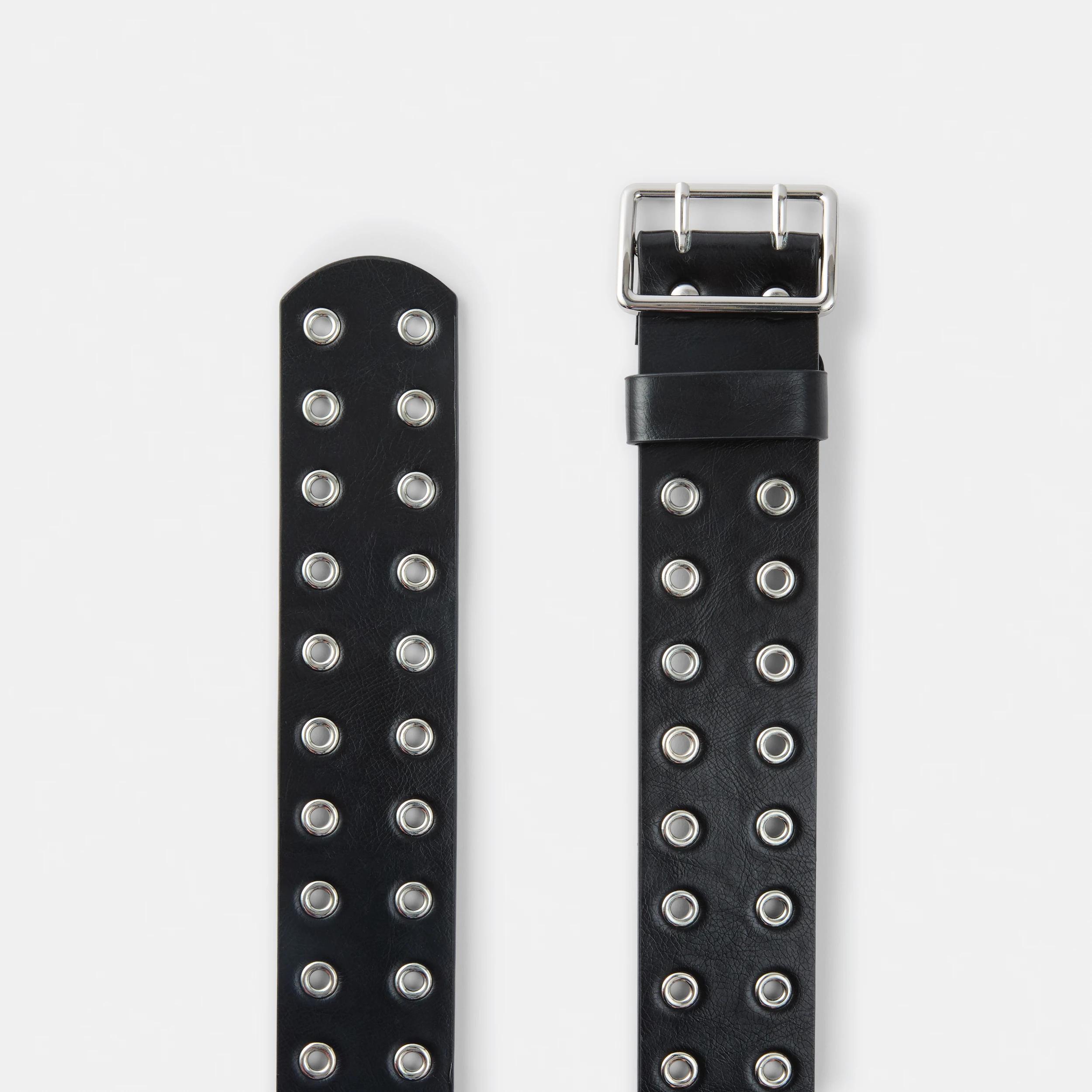 2 Eyelet Belt Black, 2 of 2