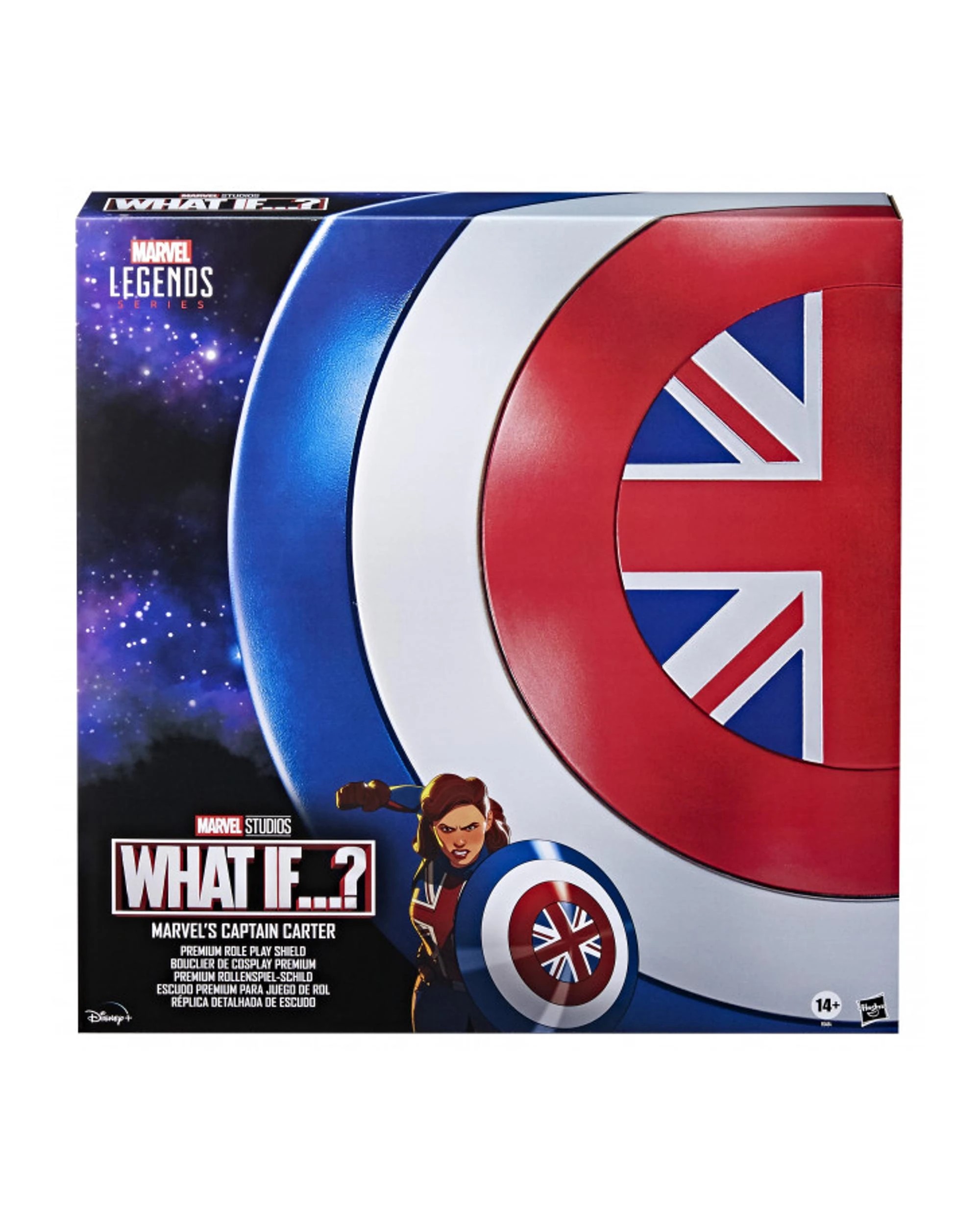 1 Marvel Legends Series Marvels Captain Carter Roleplay Shield Hasbro, 1 of 5