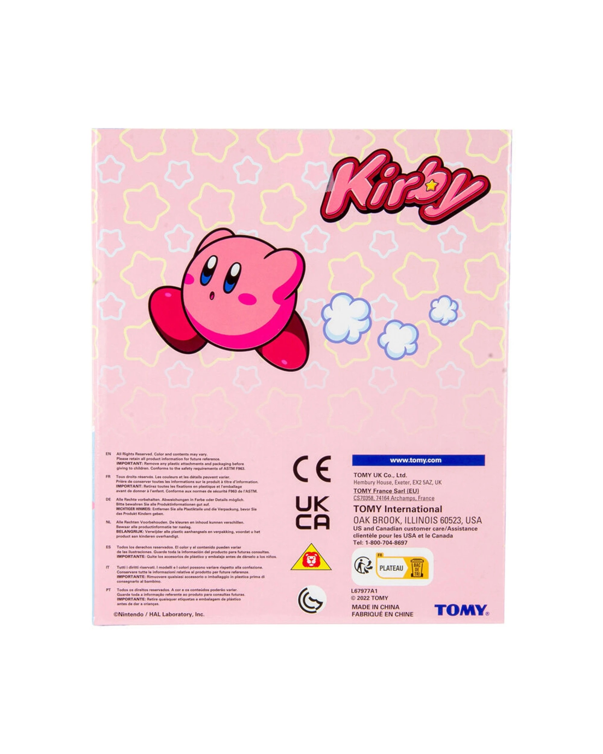 6 KIRBY 6PK Plush-Cuties Blind Capsules Collectable Plush Toy - Multi, 6 of 7