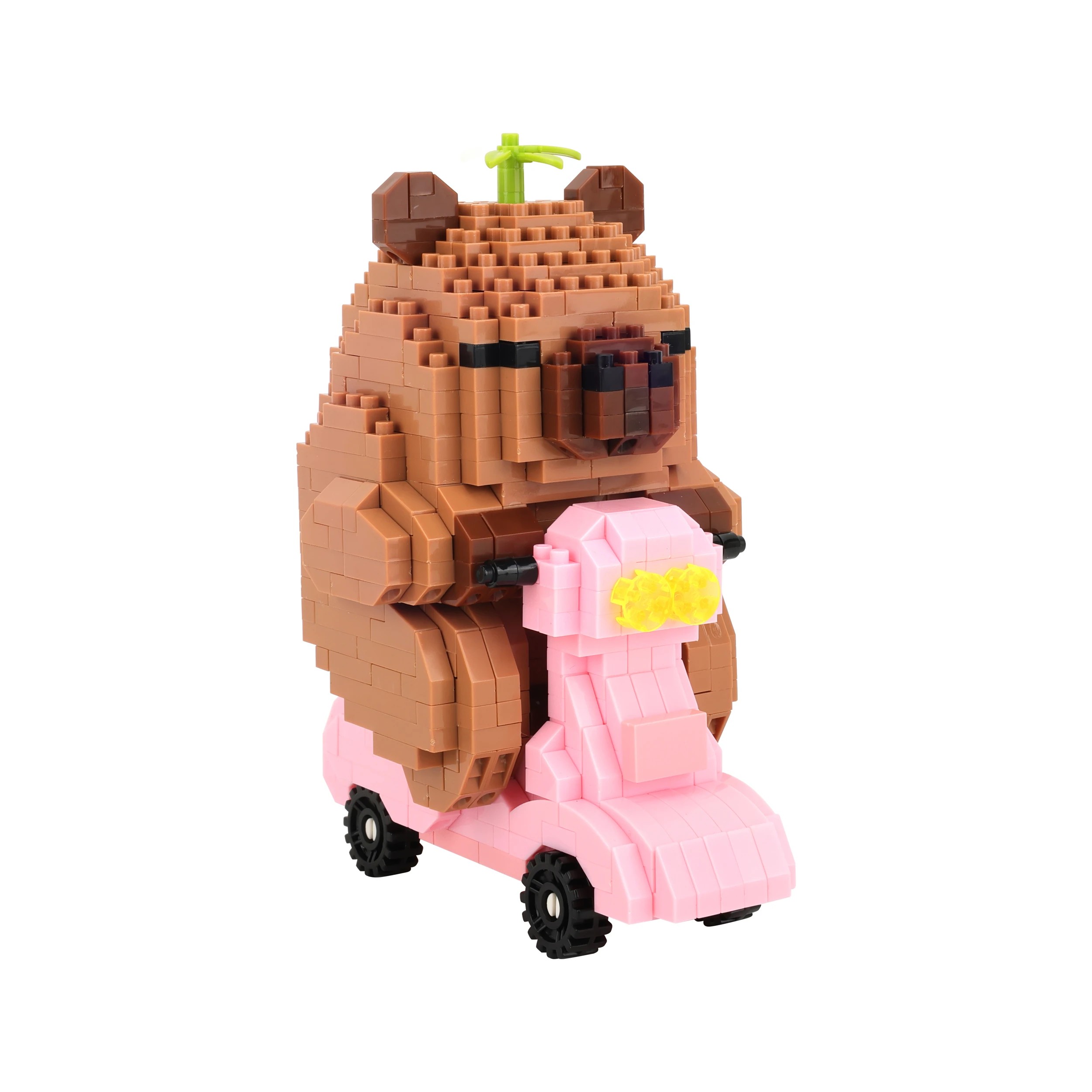 8 Mini Blocks Animal Series: Capybara - Assorted, 8 of 10