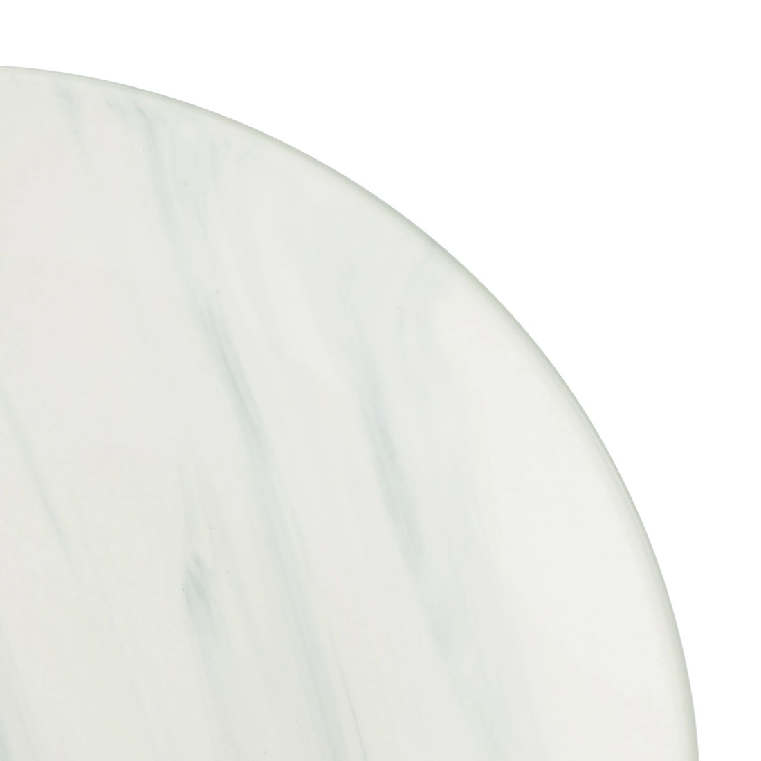 3 Grey Marble Look Dinner Plate, 3 of 5