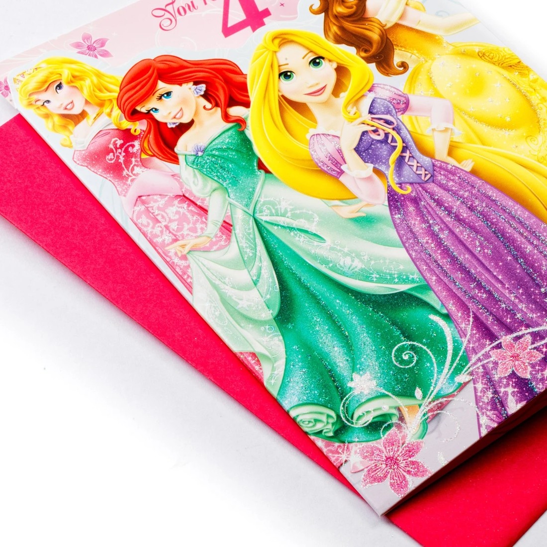 3 Hallmark Disney Princess Birthday Card - Age 4, 3 of 3