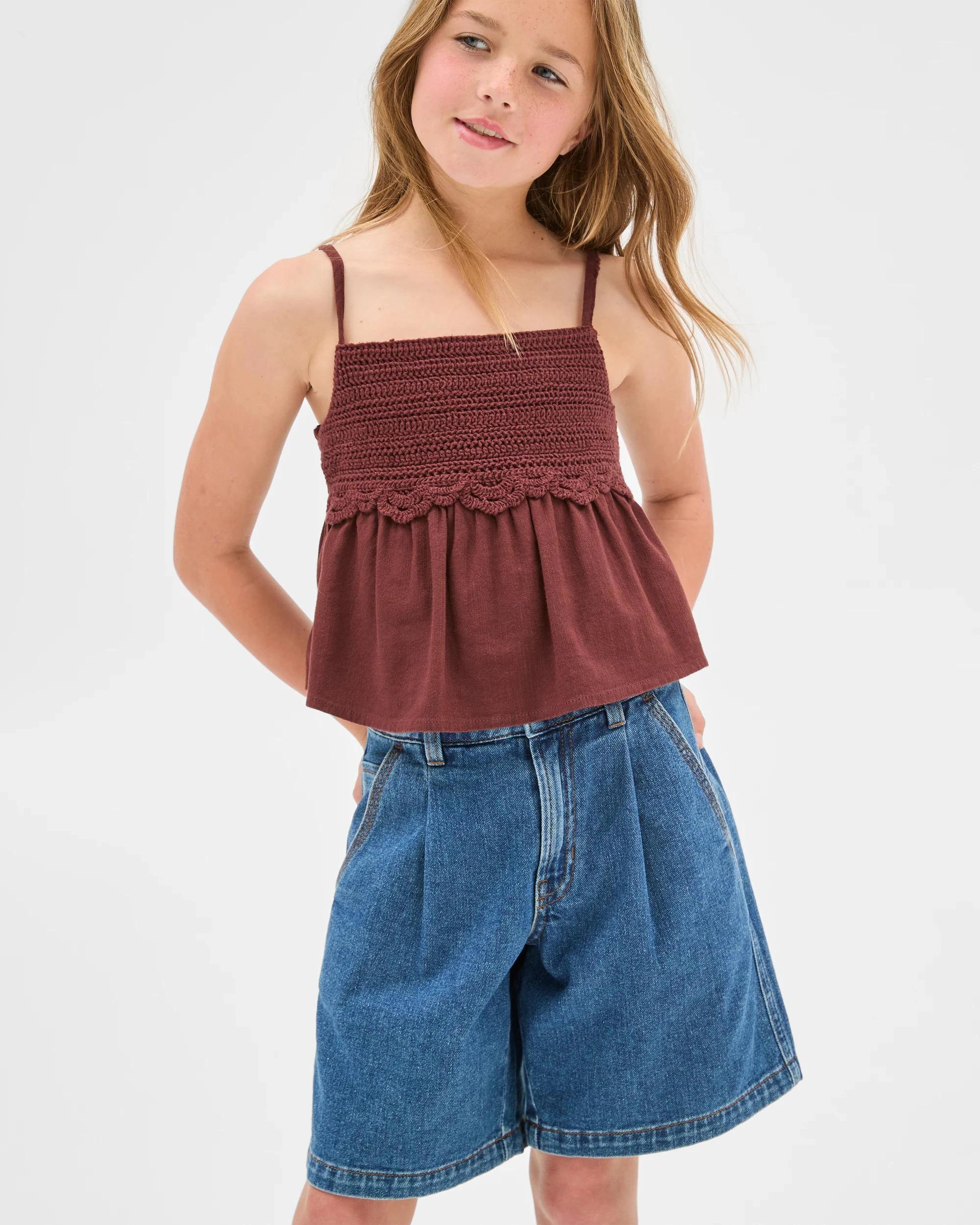 1 Target Denim Jorts MID WASH, 1 of 6