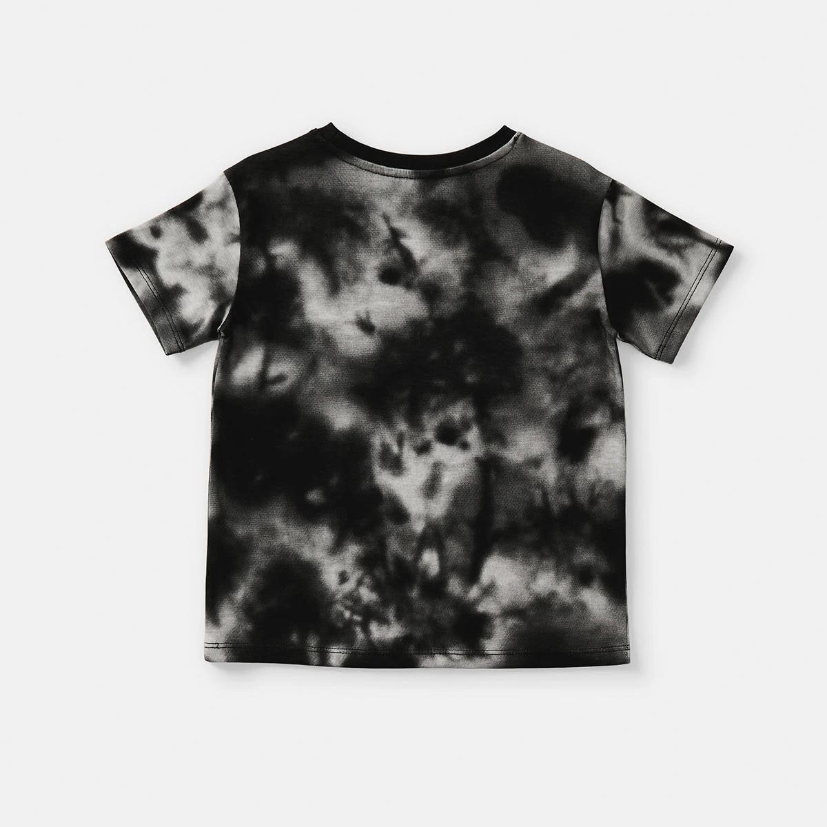 8 Tie-Dye Print T-shirt Black, 8 of 8